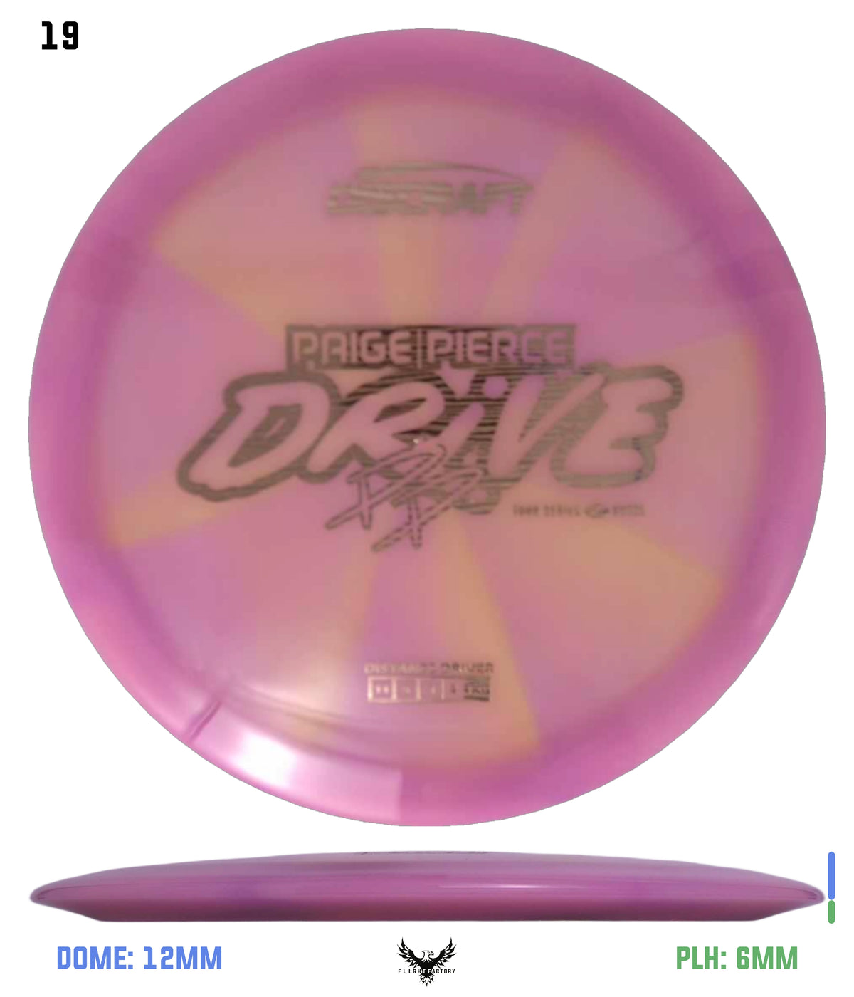 Discraft Paige Pierce 2025 Tour Series Z Swirl Drive