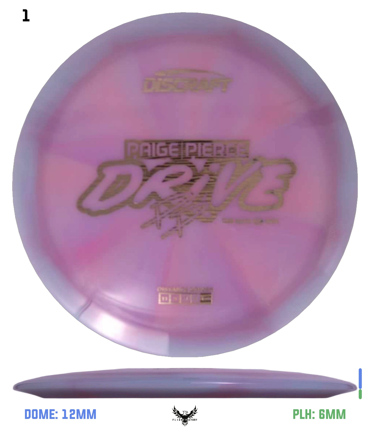 Discraft Paige Pierce 2025 Tour Series Z Swirl Drive
