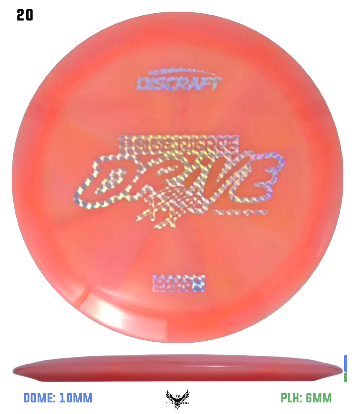 Discraft Paige Pierce 2025 Tour Series Z Swirl Drive