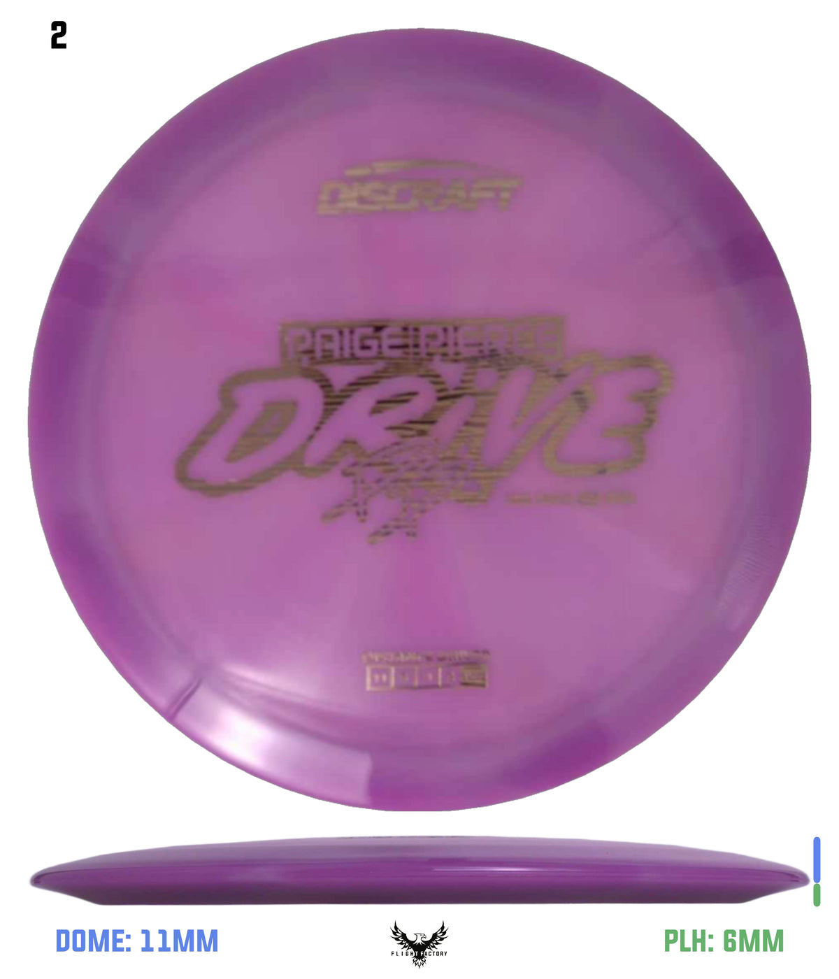 Discraft Paige Pierce 2025 Tour Series Z Swirl Drive