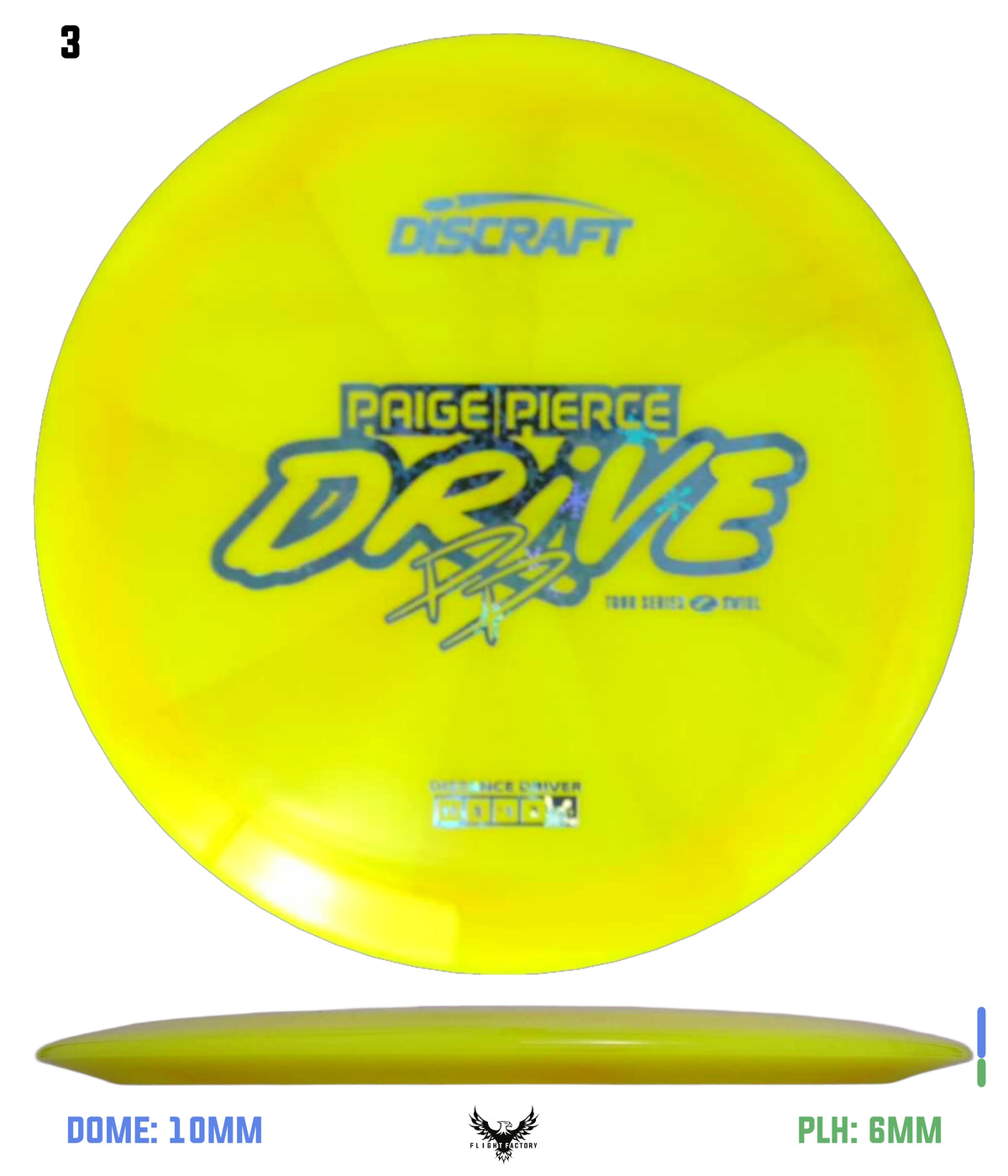 Discraft Paige Pierce 2025 Tour Series Z Swirl Drive