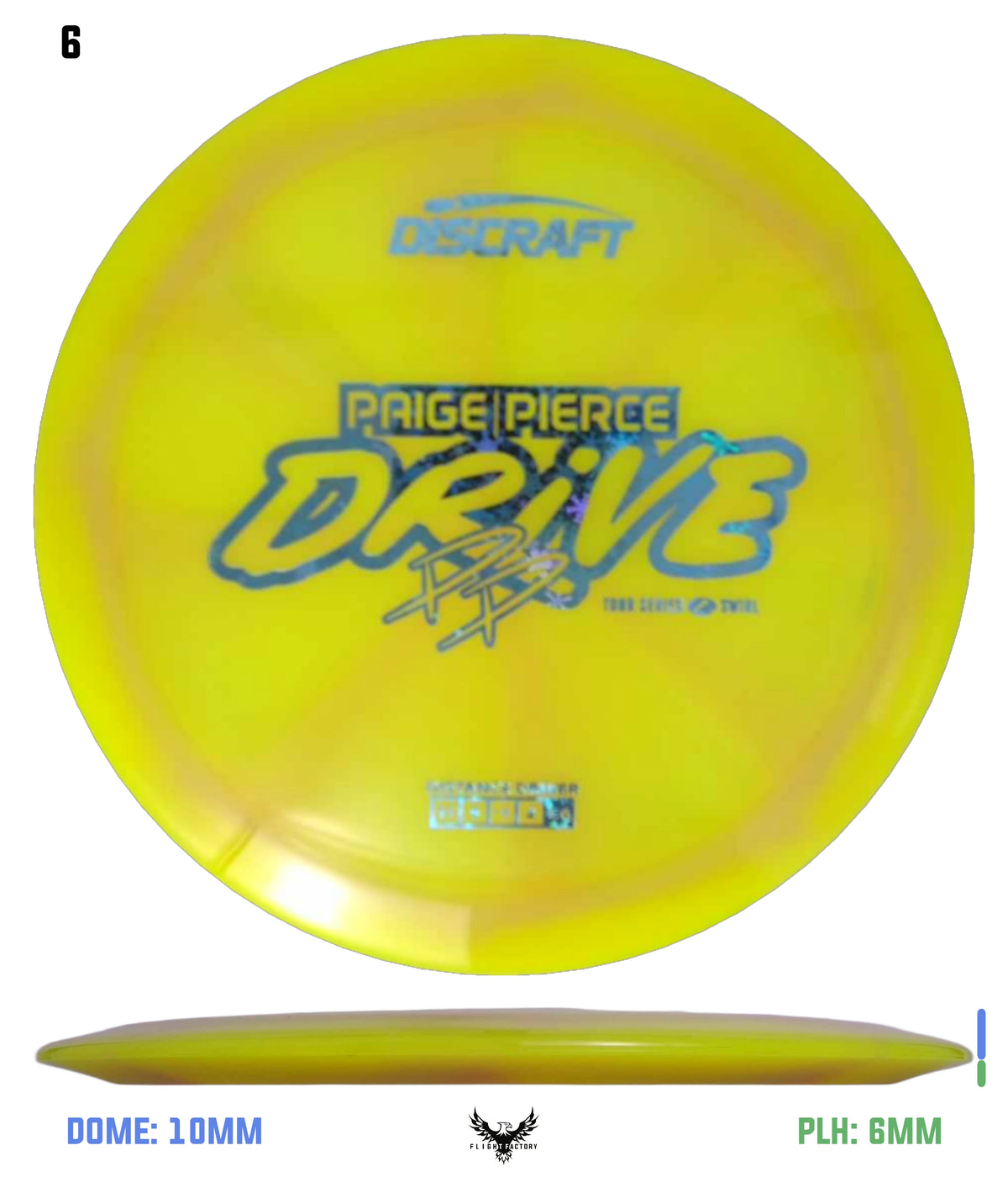 Discraft Paige Pierce 2025 Tour Series Z Swirl Drive