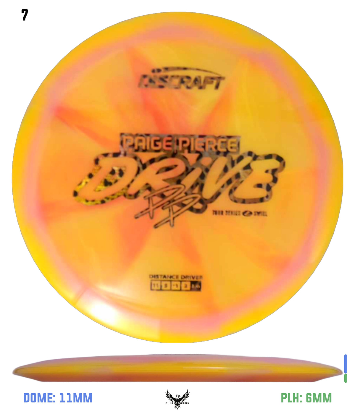 Discraft Paige Pierce 2025 Tour Series Z Swirl Drive
