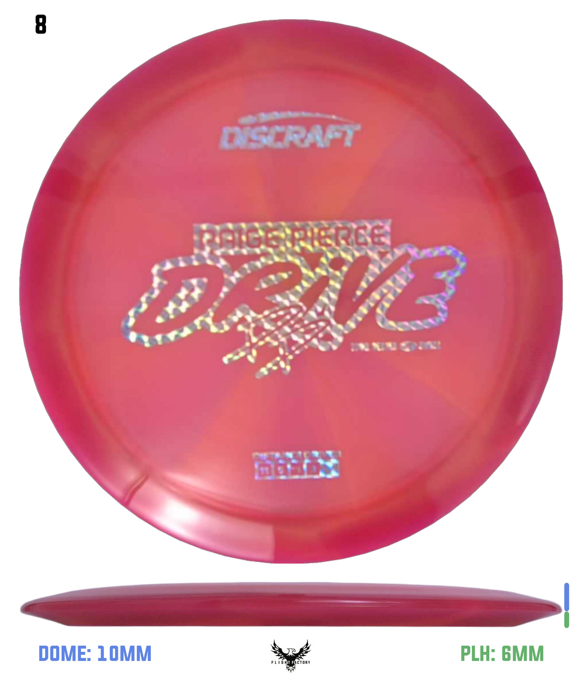 Discraft Paige Pierce 2025 Tour Series Z Swirl Drive