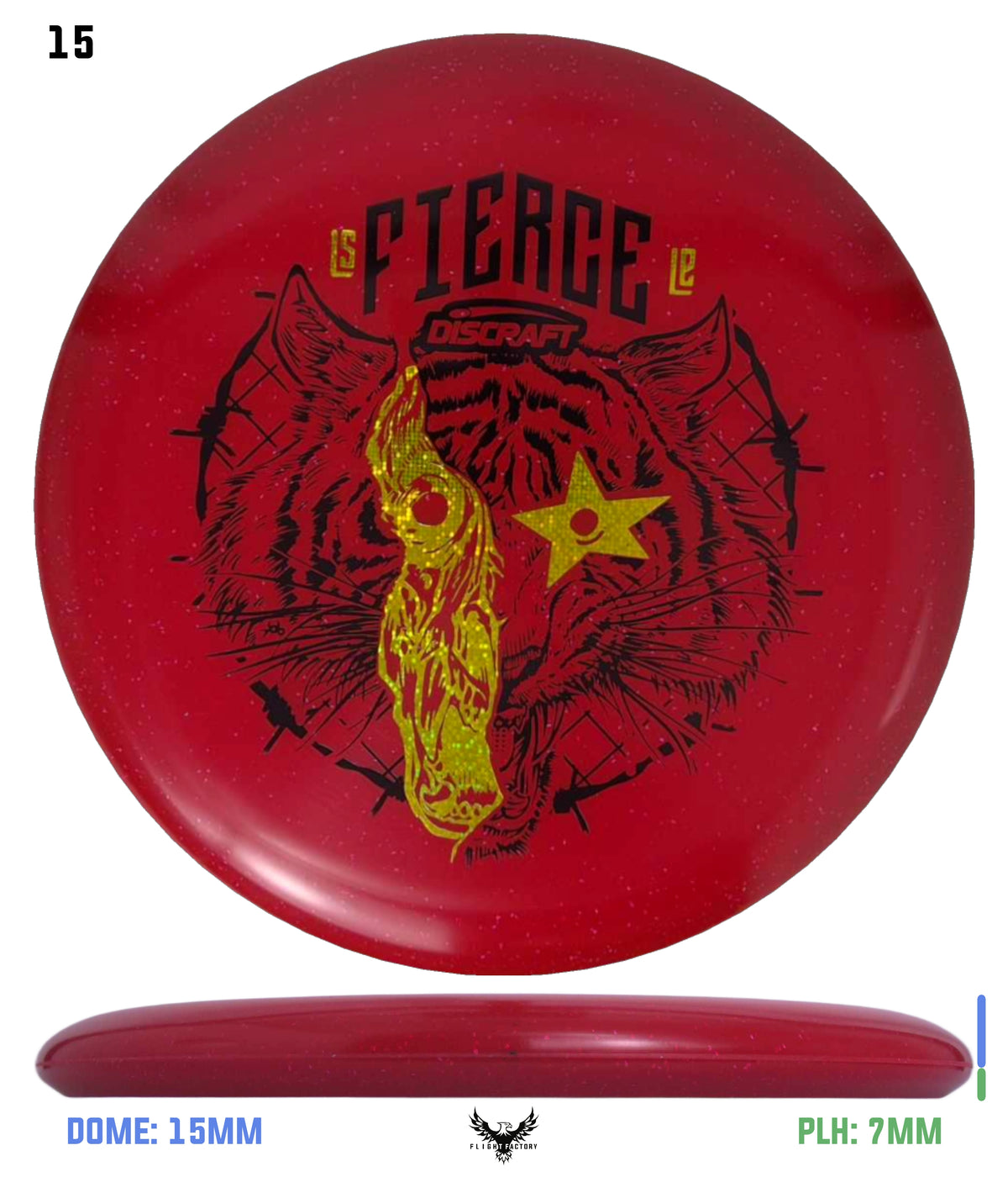 Discraft Paige Pierce Z Glo Sparkle Fierce - Ledgestone Wave 2 (2025)
