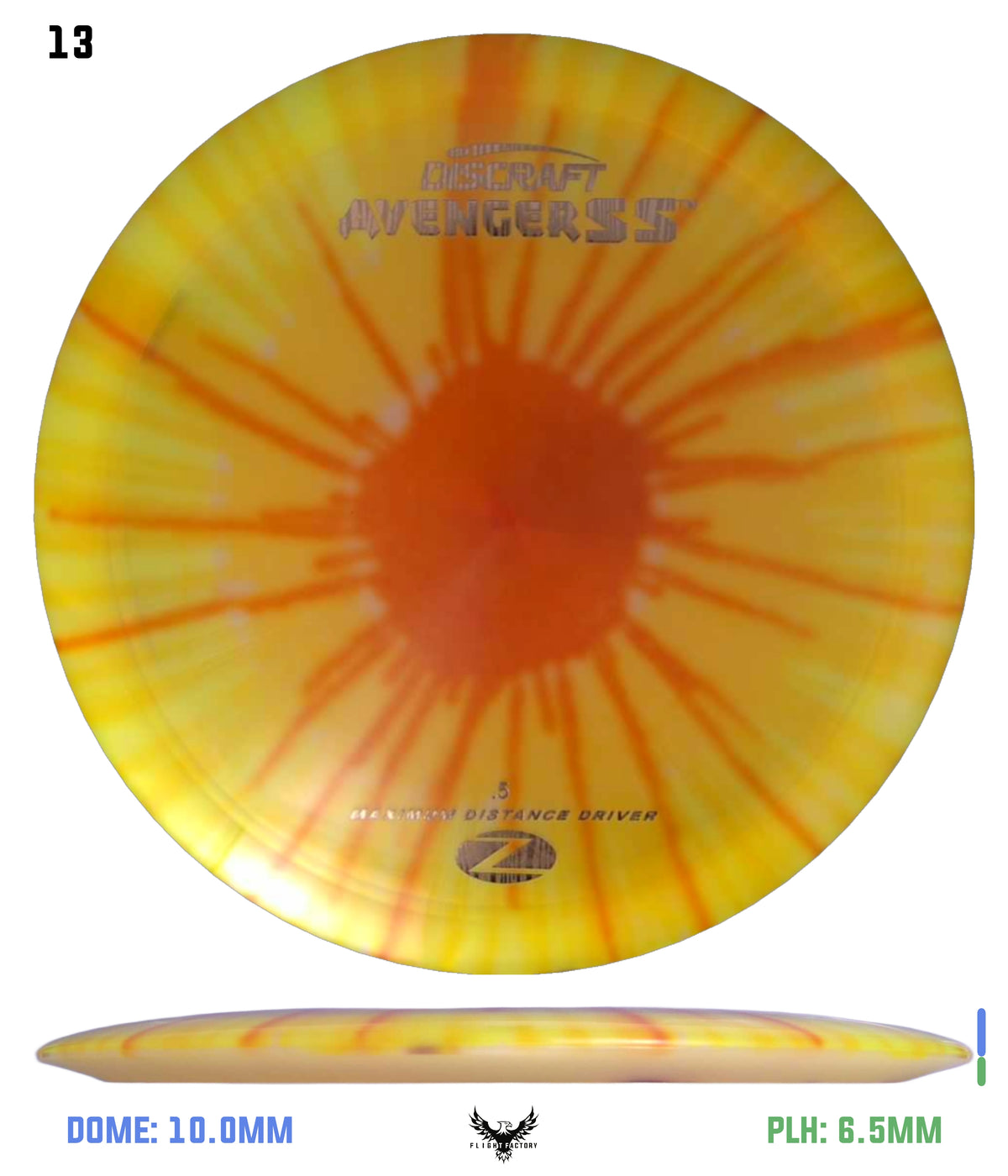Discraft Fly Dye Z Avenger SS