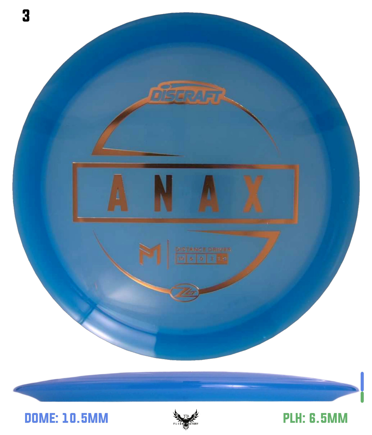 Discraft Paul McBeth Z Lite Anax