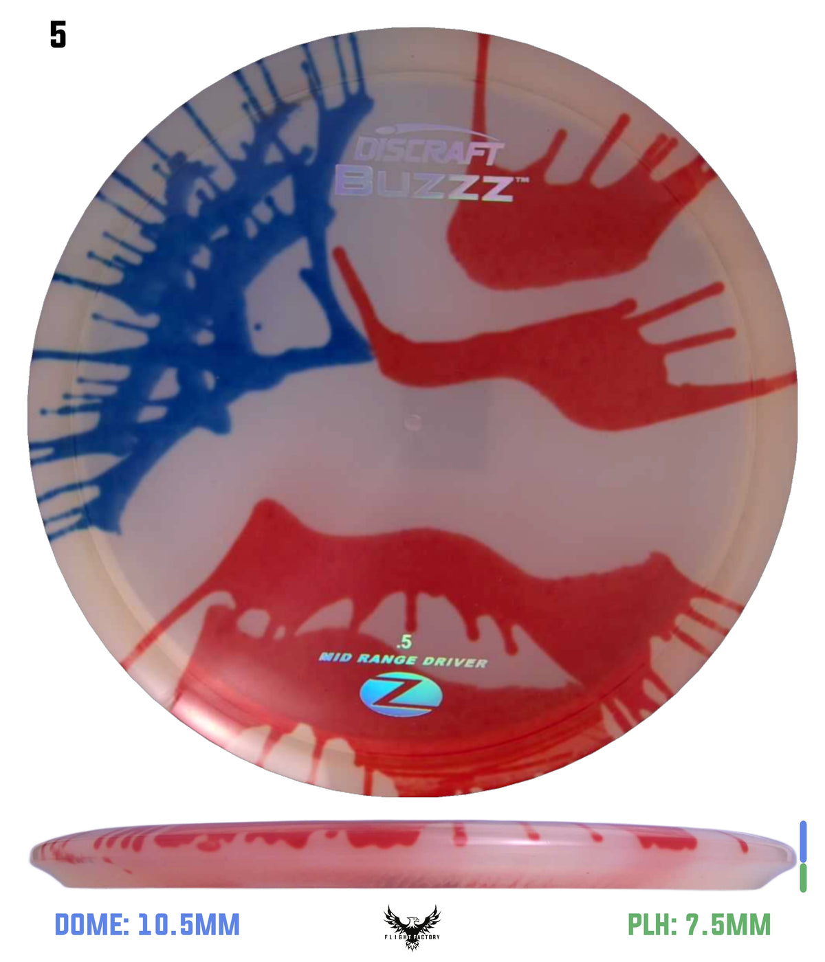 Discraft Fly Dye Z Buzzz