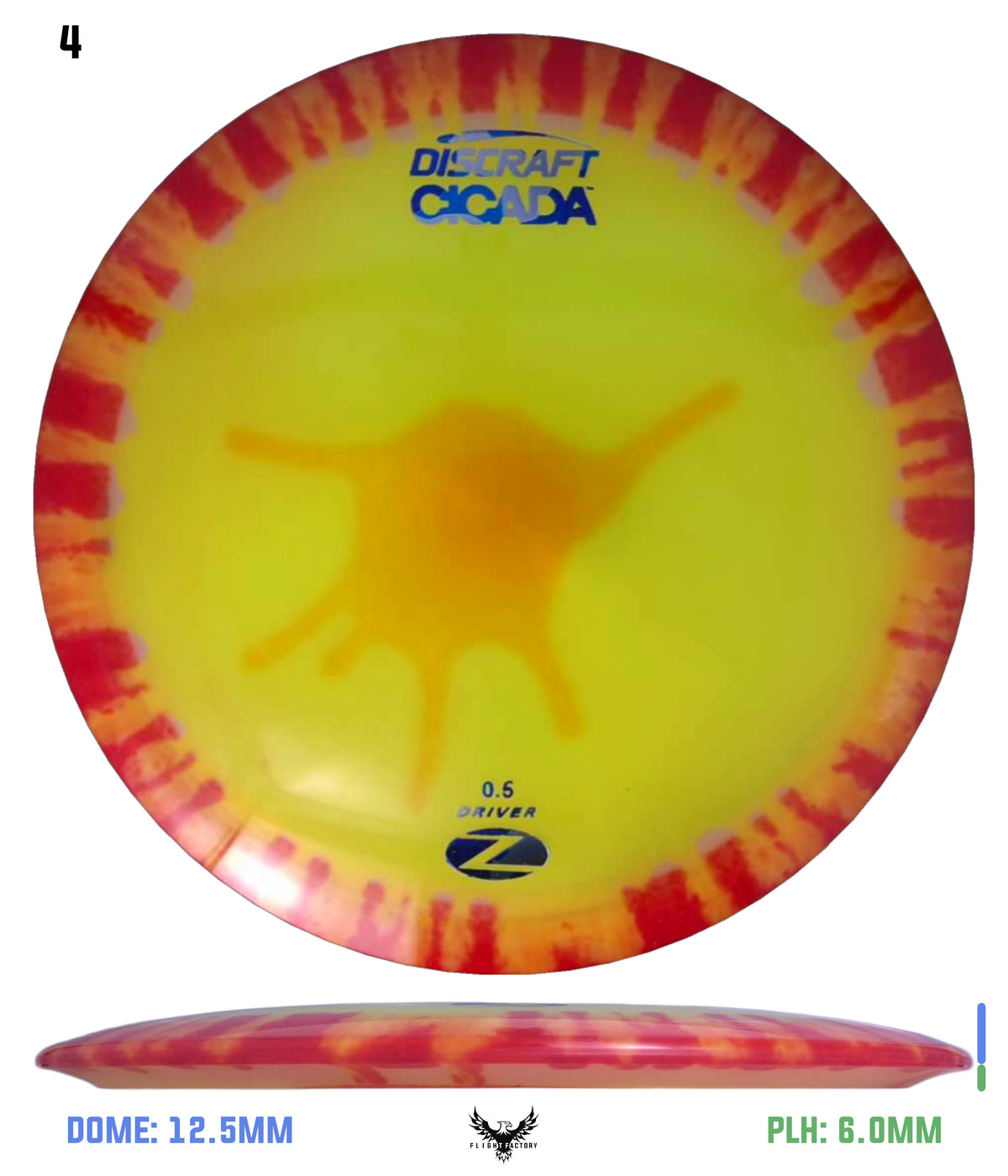 Discraft Fly Dye Z Cicada
