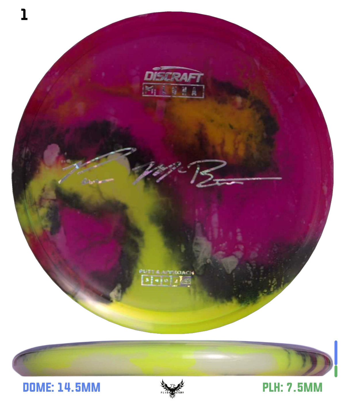 Discraft Paul McBeth Fly Dye Z Luna