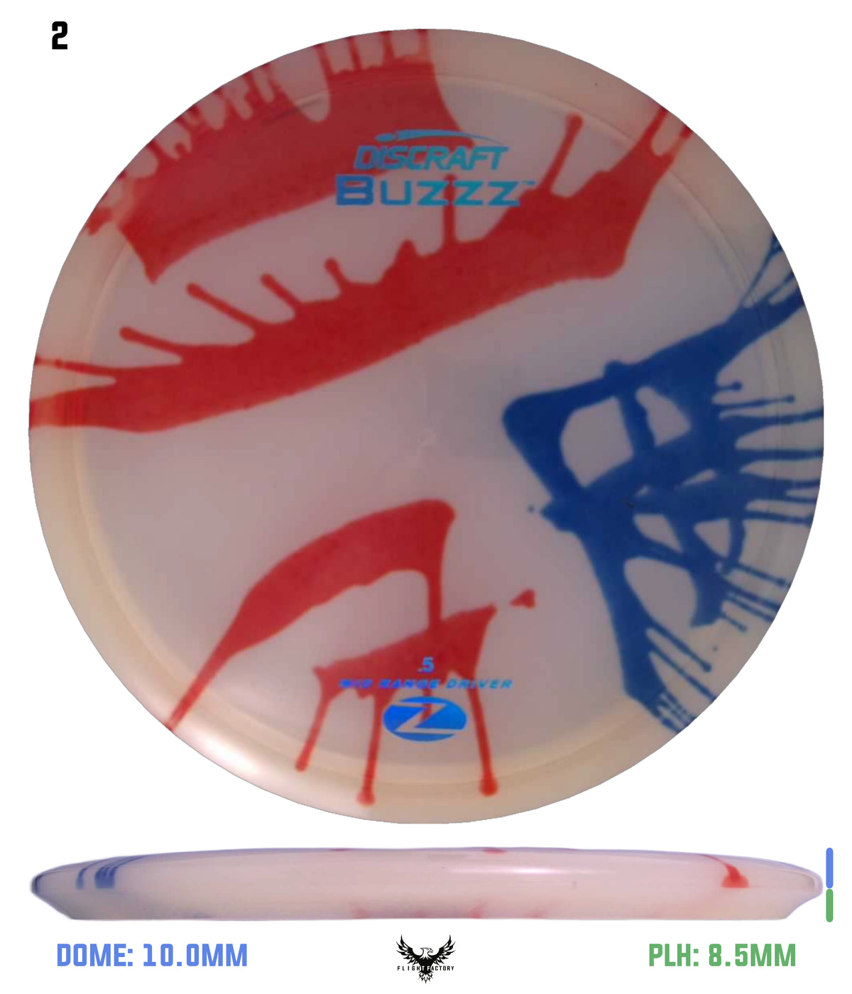 Discraft Fly Dye Z Buzzz