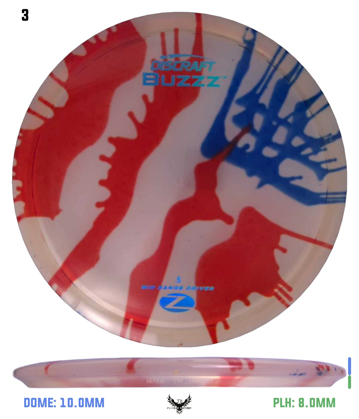 Discraft Fly Dye Z Buzzz