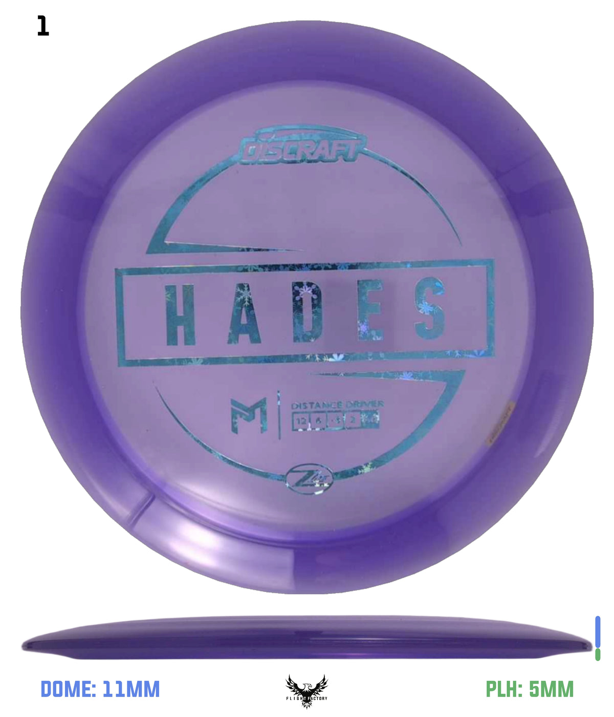 Discraft Paul Mcbeth Z Lite Hades
