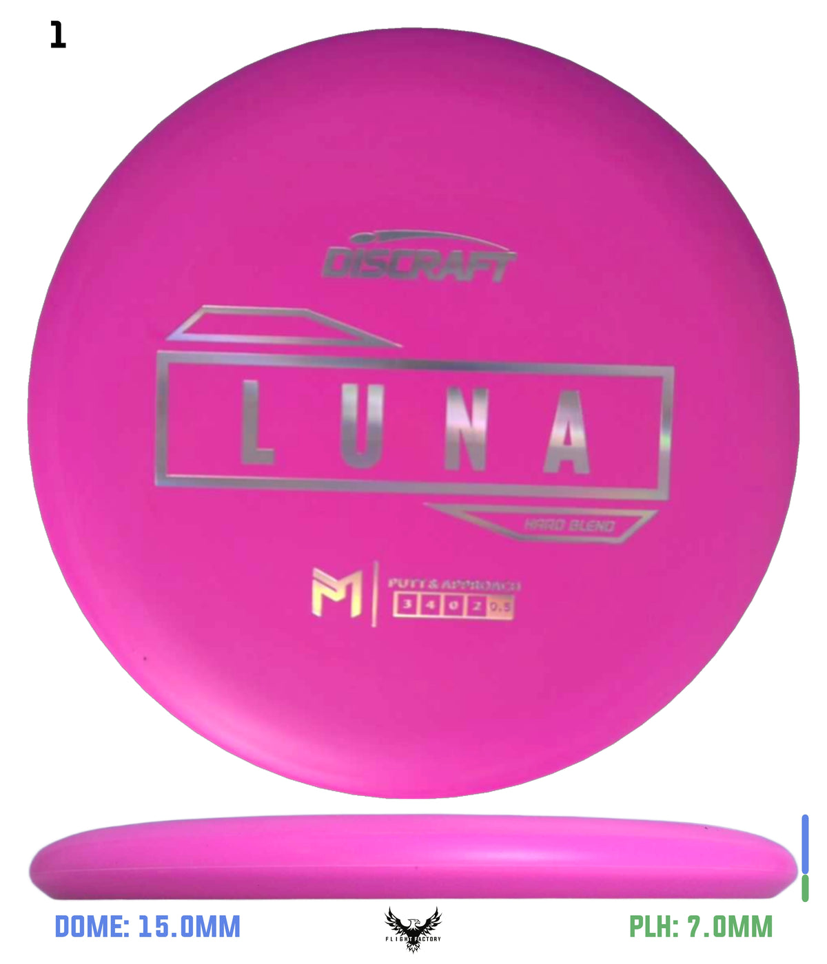 Discraft Paul McBeth Putter Line Luna - Hard Blend