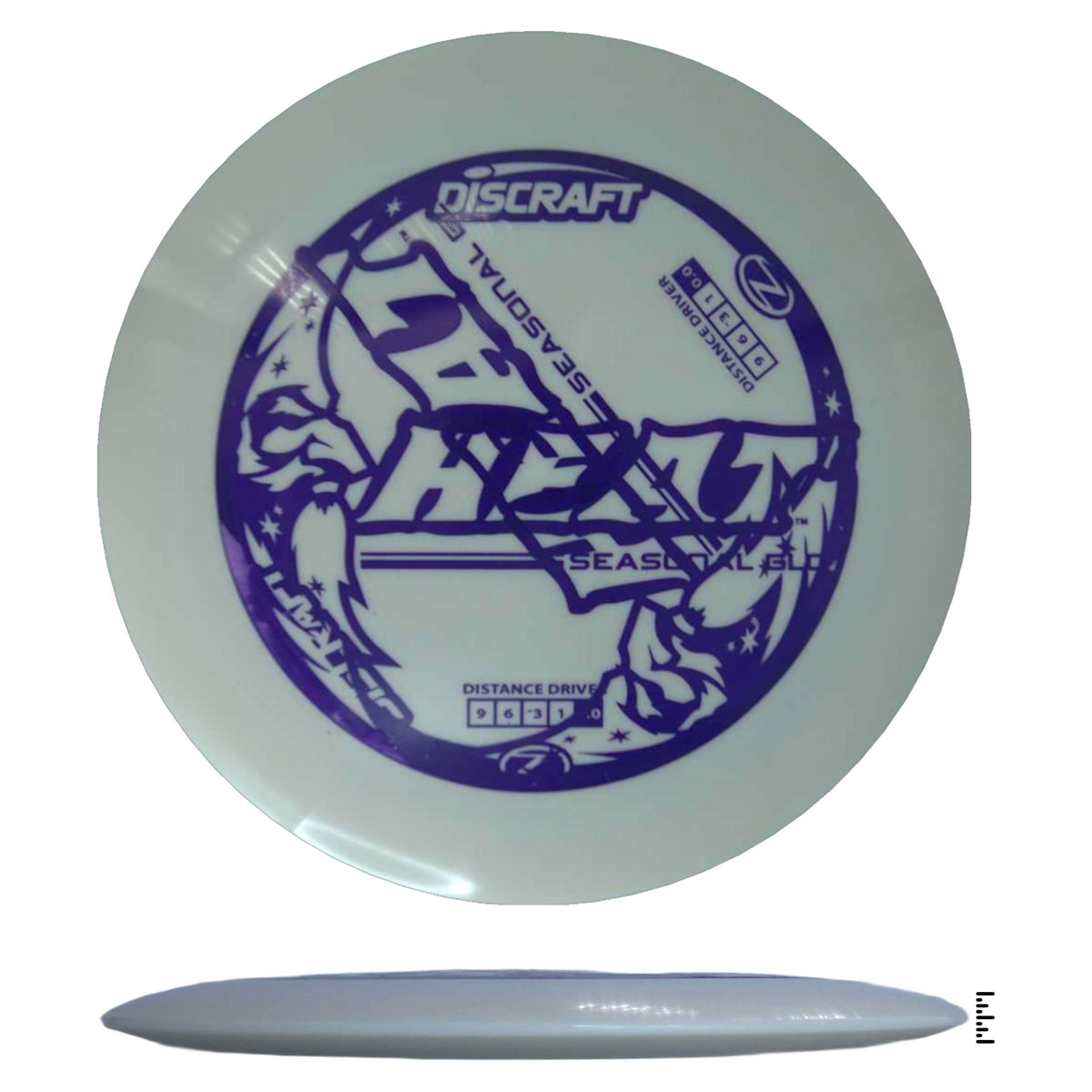 Discraft Seasonal Glo Z Heat - Misprints