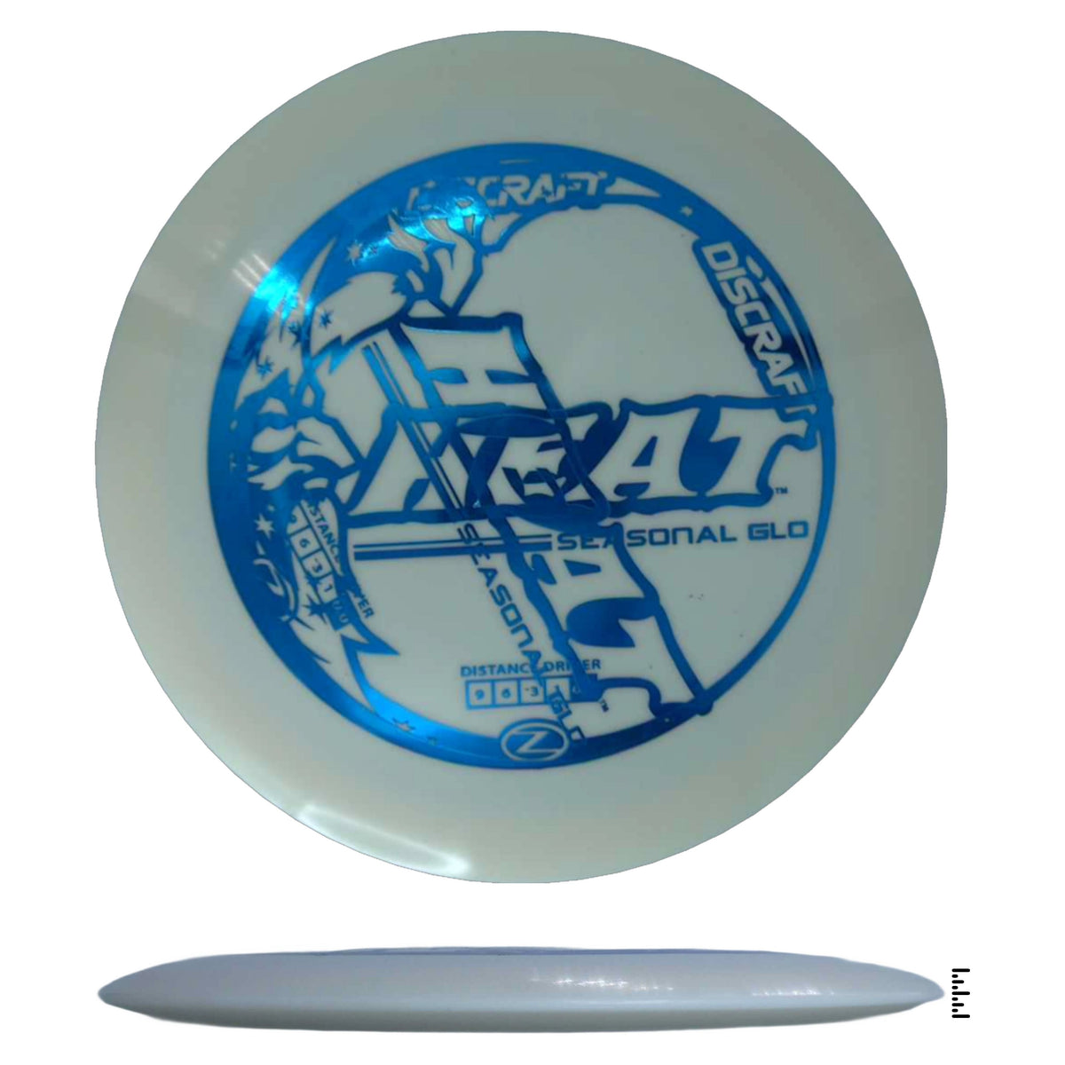 Discraft Seasonal Glo Z Heat - Misprints