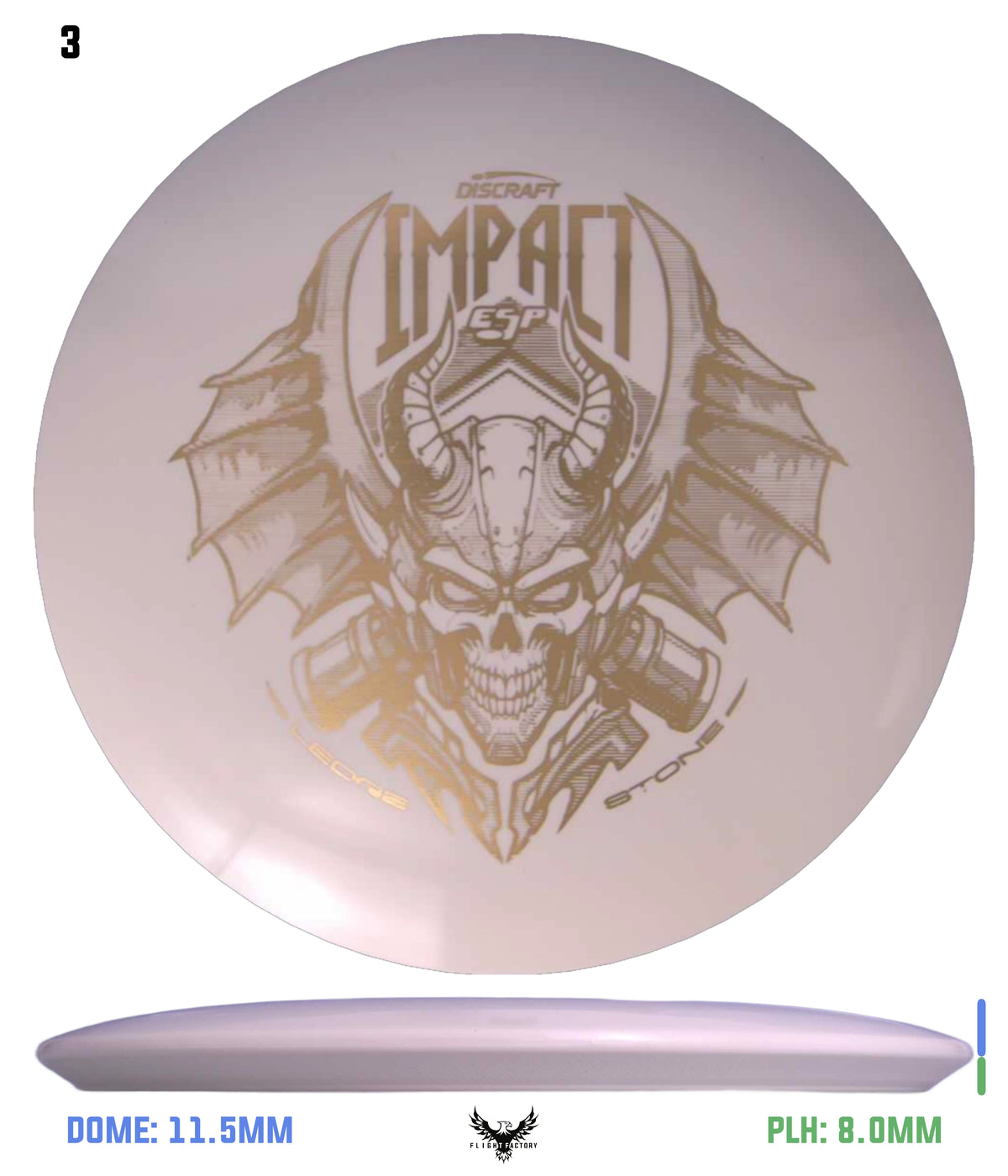 Discraft ESP Glo Impact - Ledgestone Season 3 (2025)