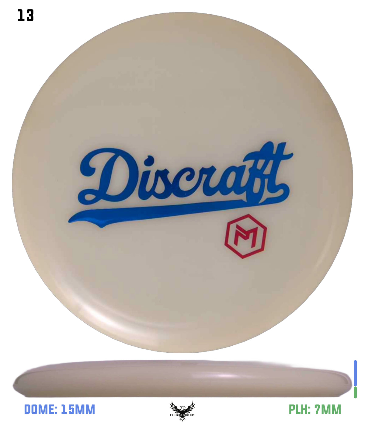 Discraft Paul McBeth Z Kratos - Discraft Team Stamp