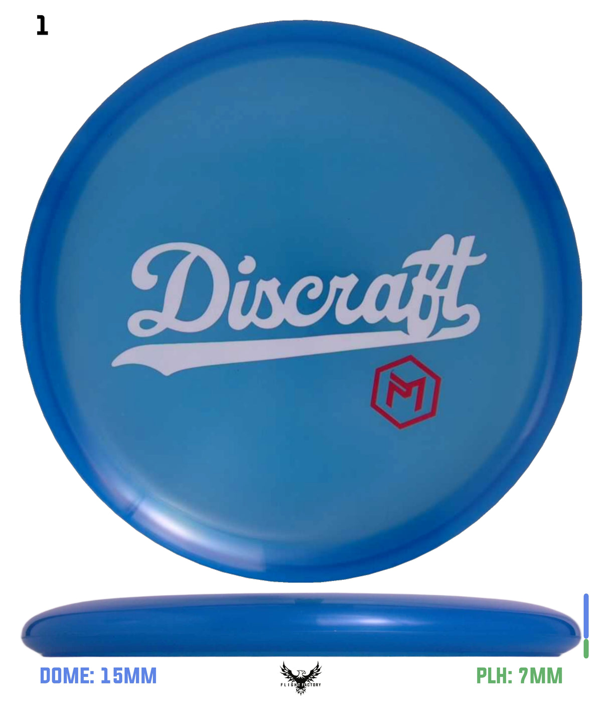 Discraft Paul McBeth Z Kratos - Discraft Team Stamp