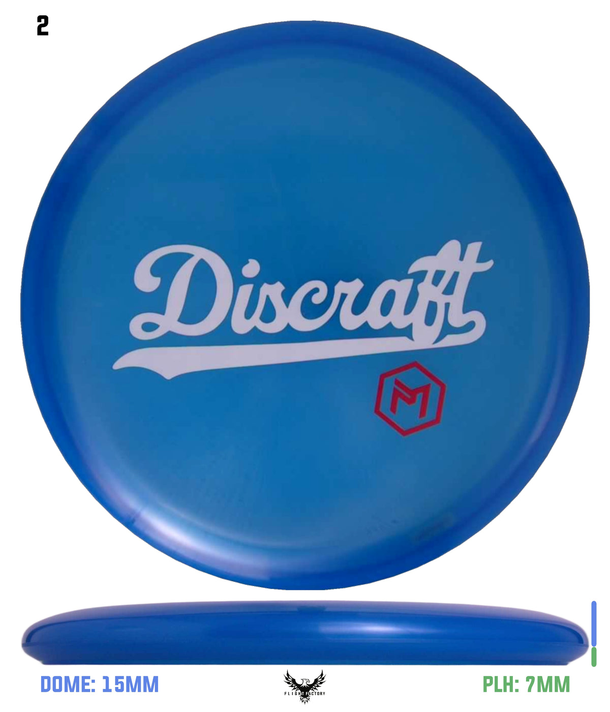 Discraft Paul McBeth Z Kratos - Discraft Team Stamp
