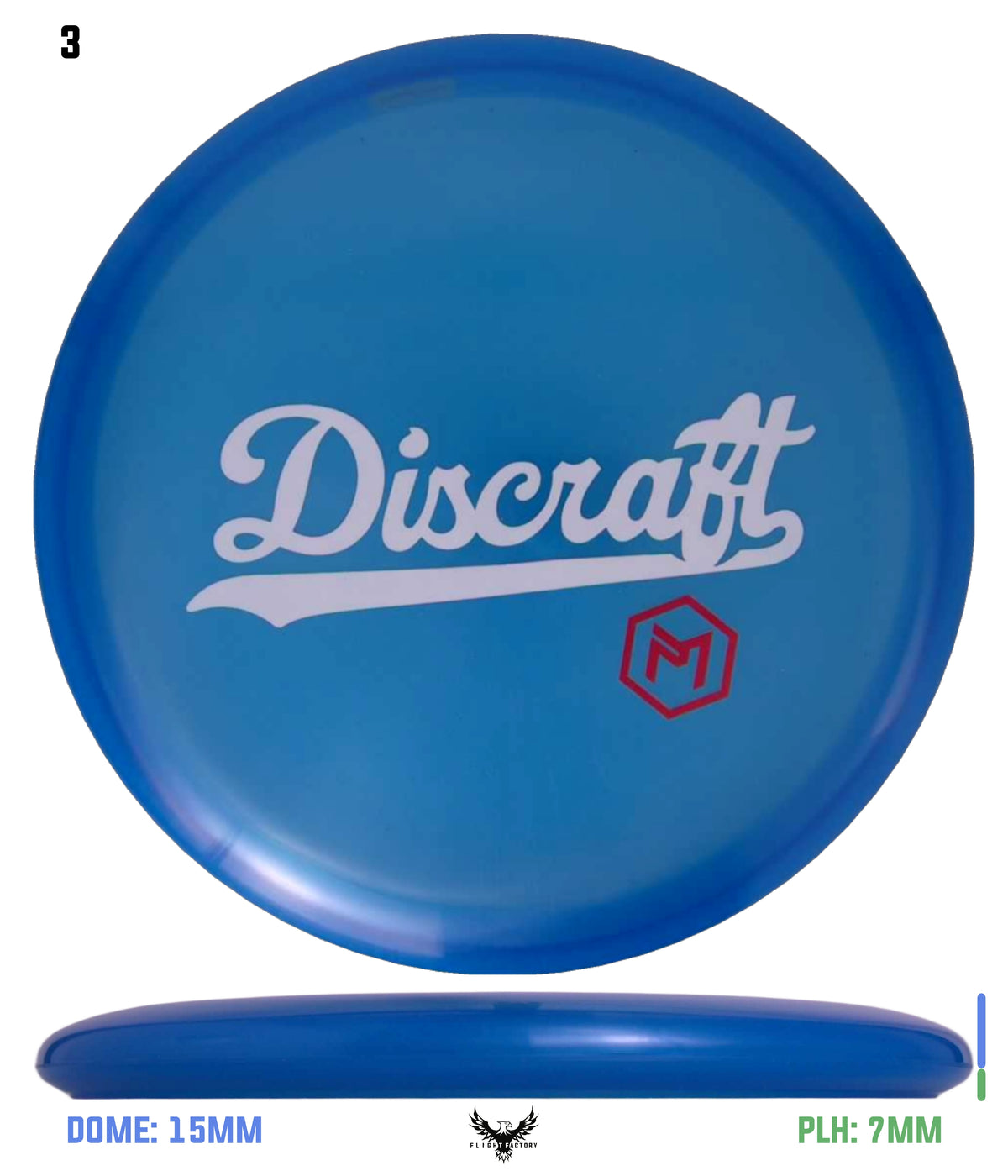 Discraft Paul McBeth Z Kratos - Discraft Team Stamp