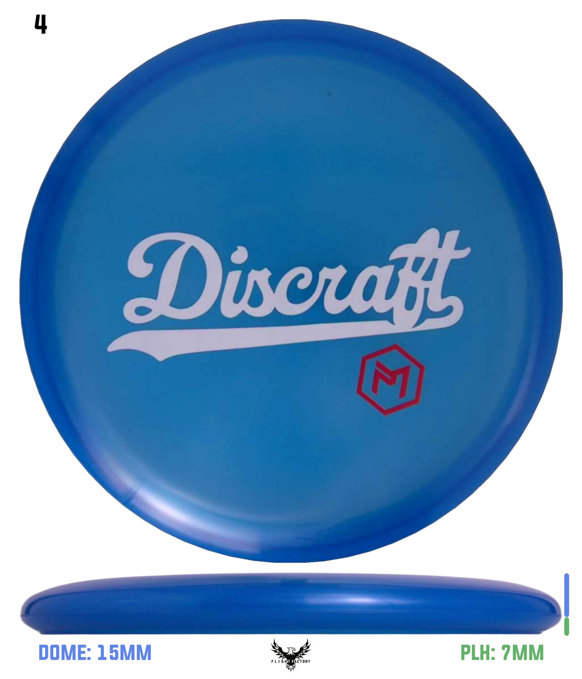 Discraft Paul McBeth Z Kratos - Discraft Team Stamp