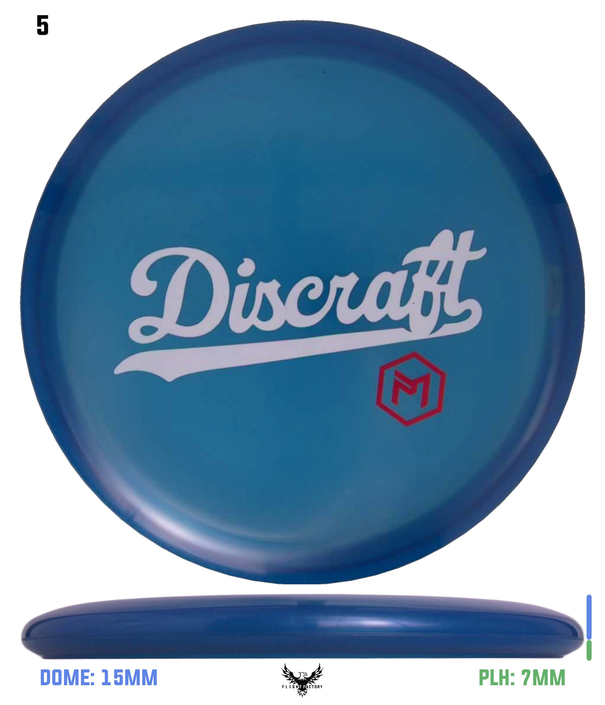 Discraft Paul McBeth Z Kratos - Discraft Team Stamp