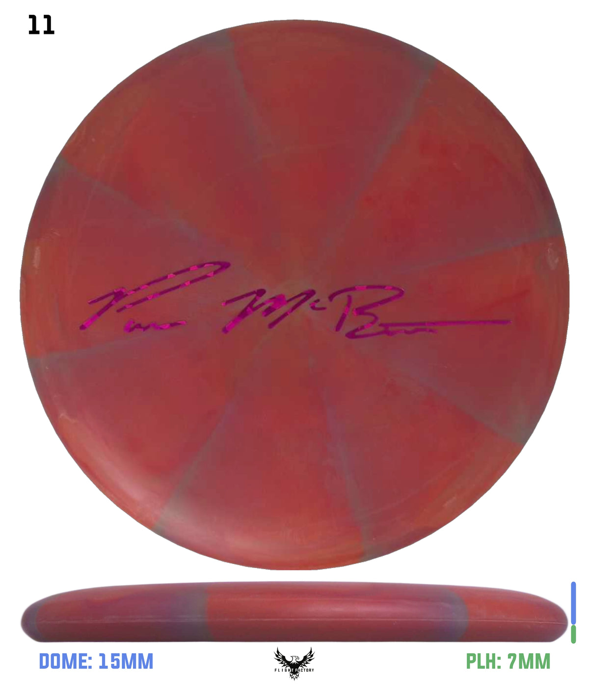 Discraft Paul Mcbeth CT Swirl Luna