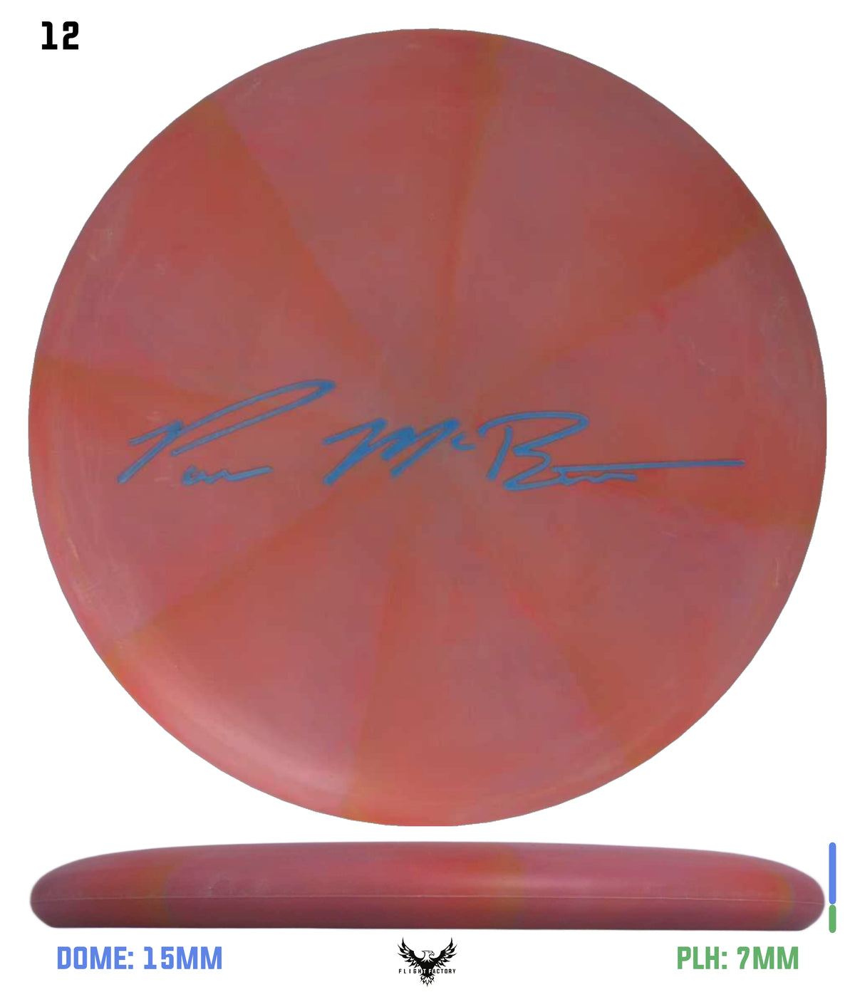 Discraft Paul Mcbeth CT Swirl Luna
