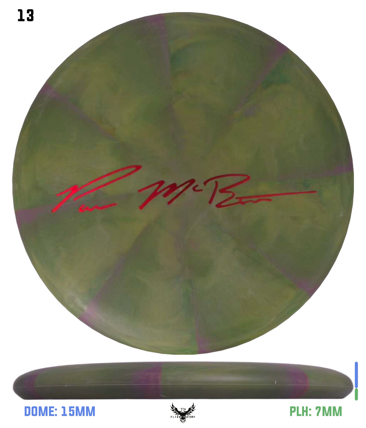 Discraft Paul Mcbeth CT Swirl Luna