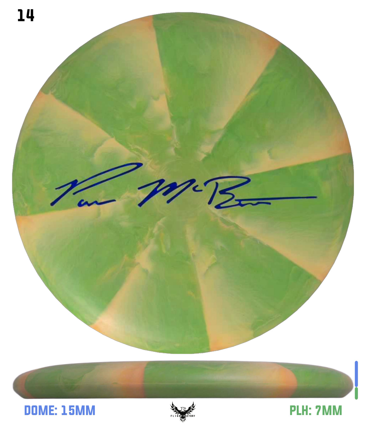 Discraft Paul Mcbeth CT Swirl Luna