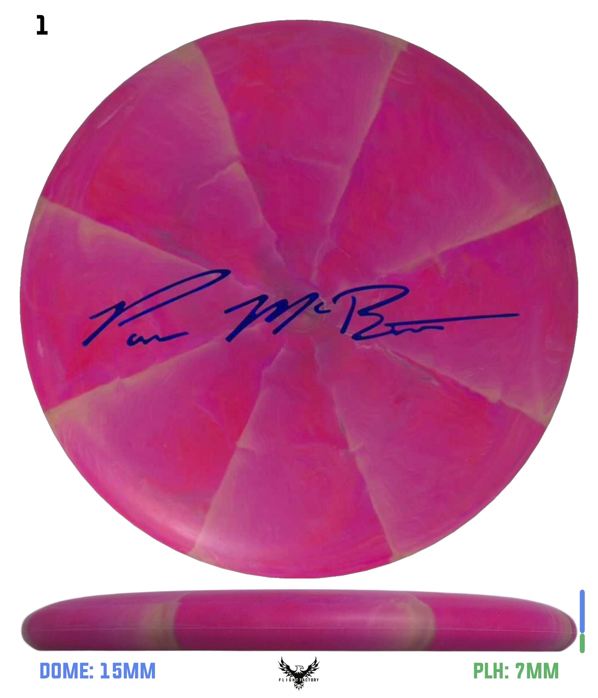 Discraft Paul Mcbeth CT Swirl Luna