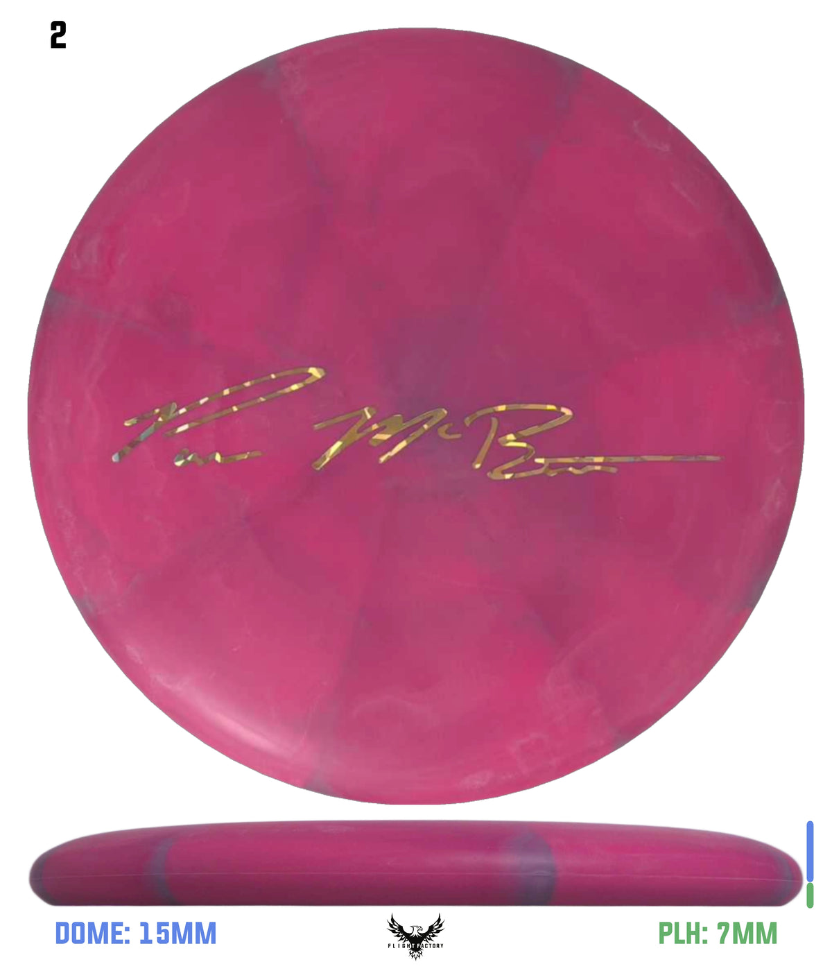 Discraft Paul Mcbeth CT Swirl Luna