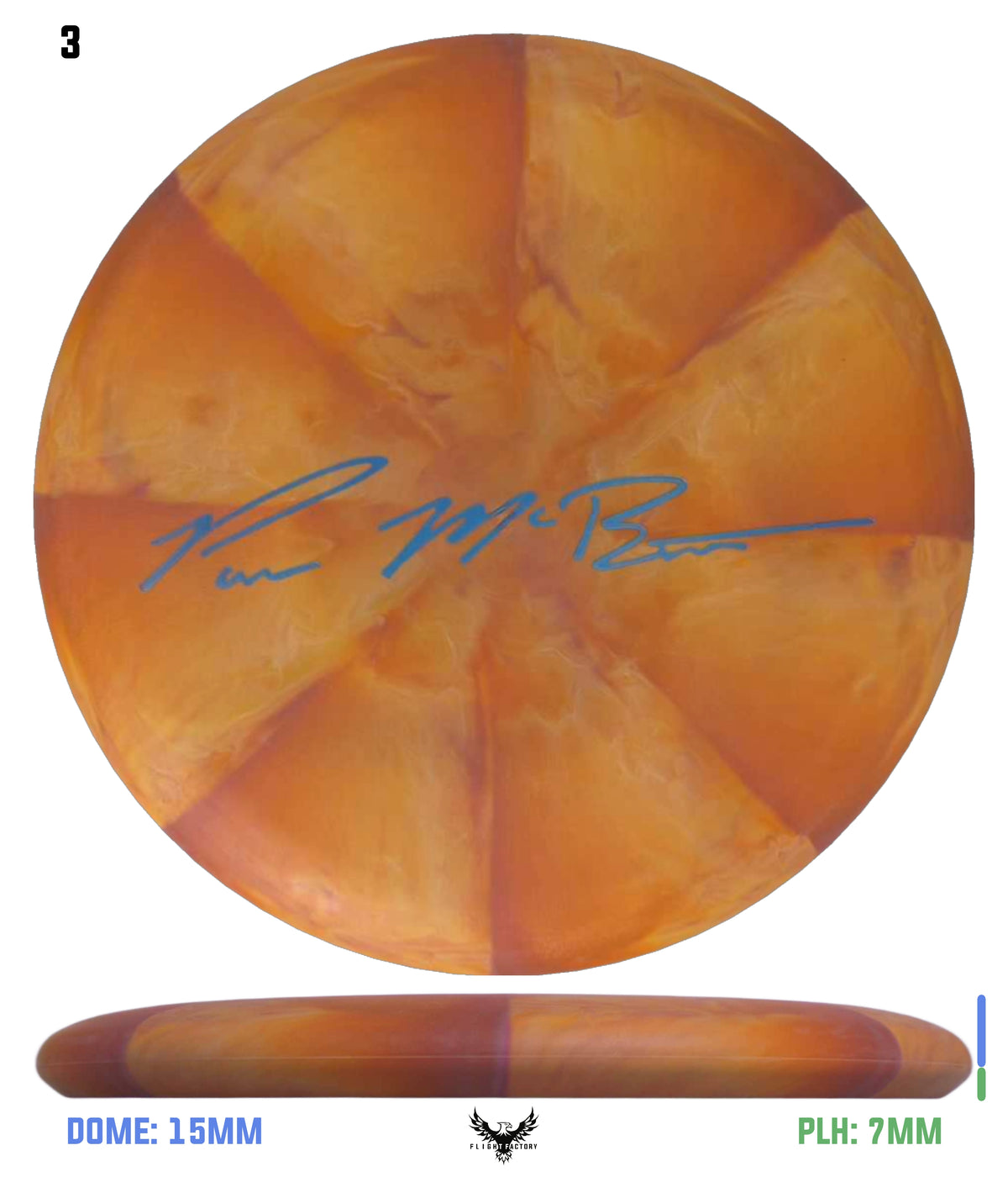 Discraft Paul Mcbeth CT Swirl Luna