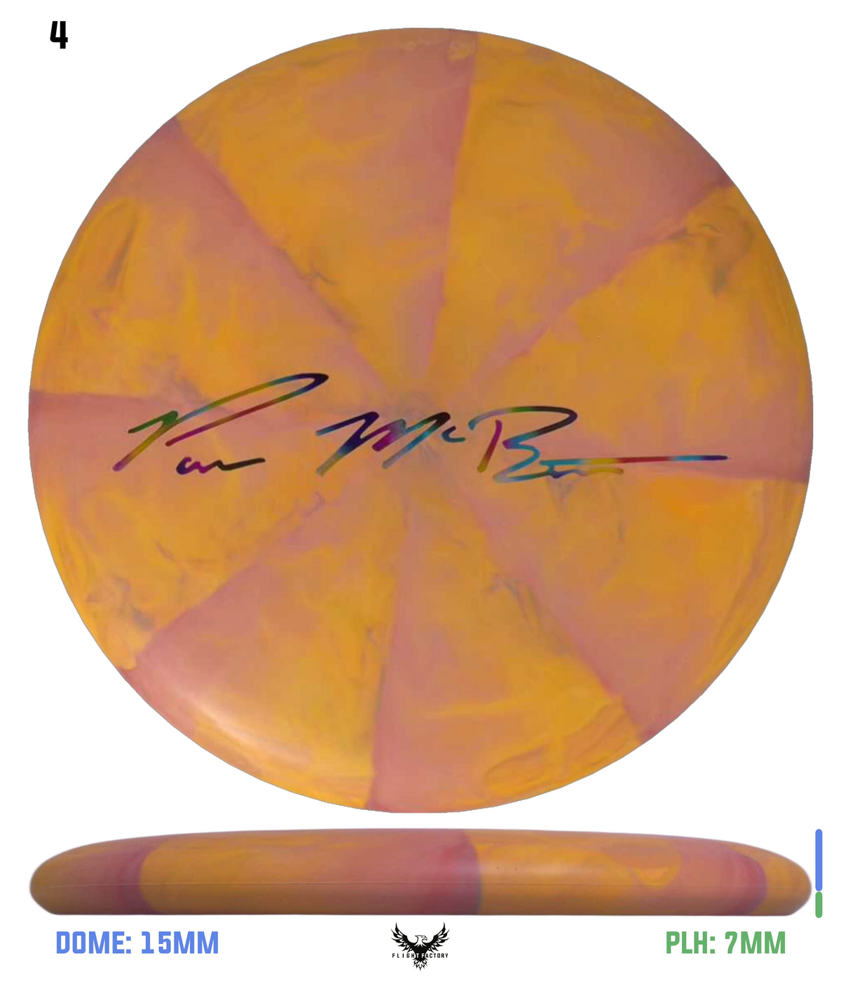 Discraft Paul Mcbeth CT Swirl Luna