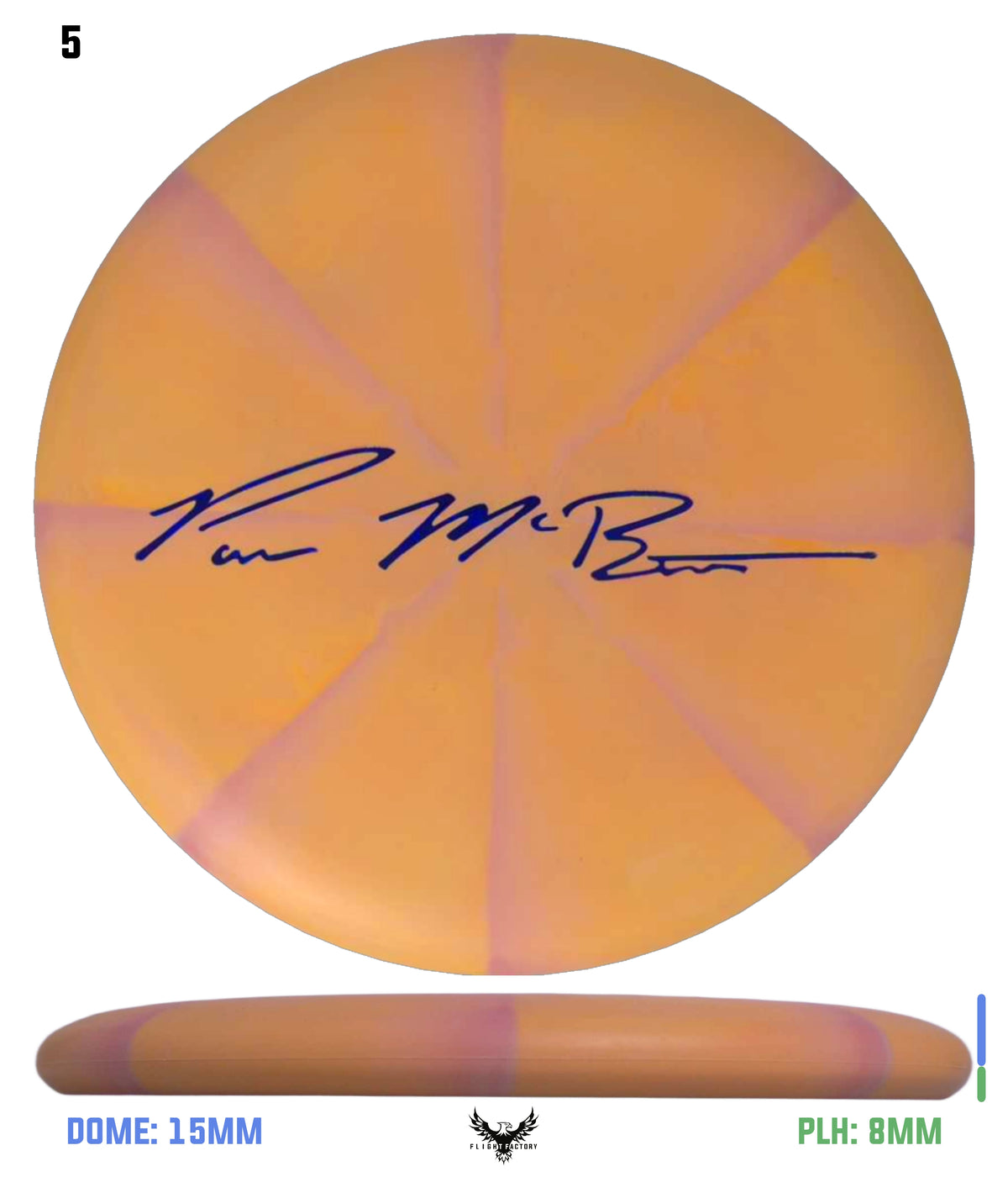 Discraft Paul Mcbeth CT Swirl Luna