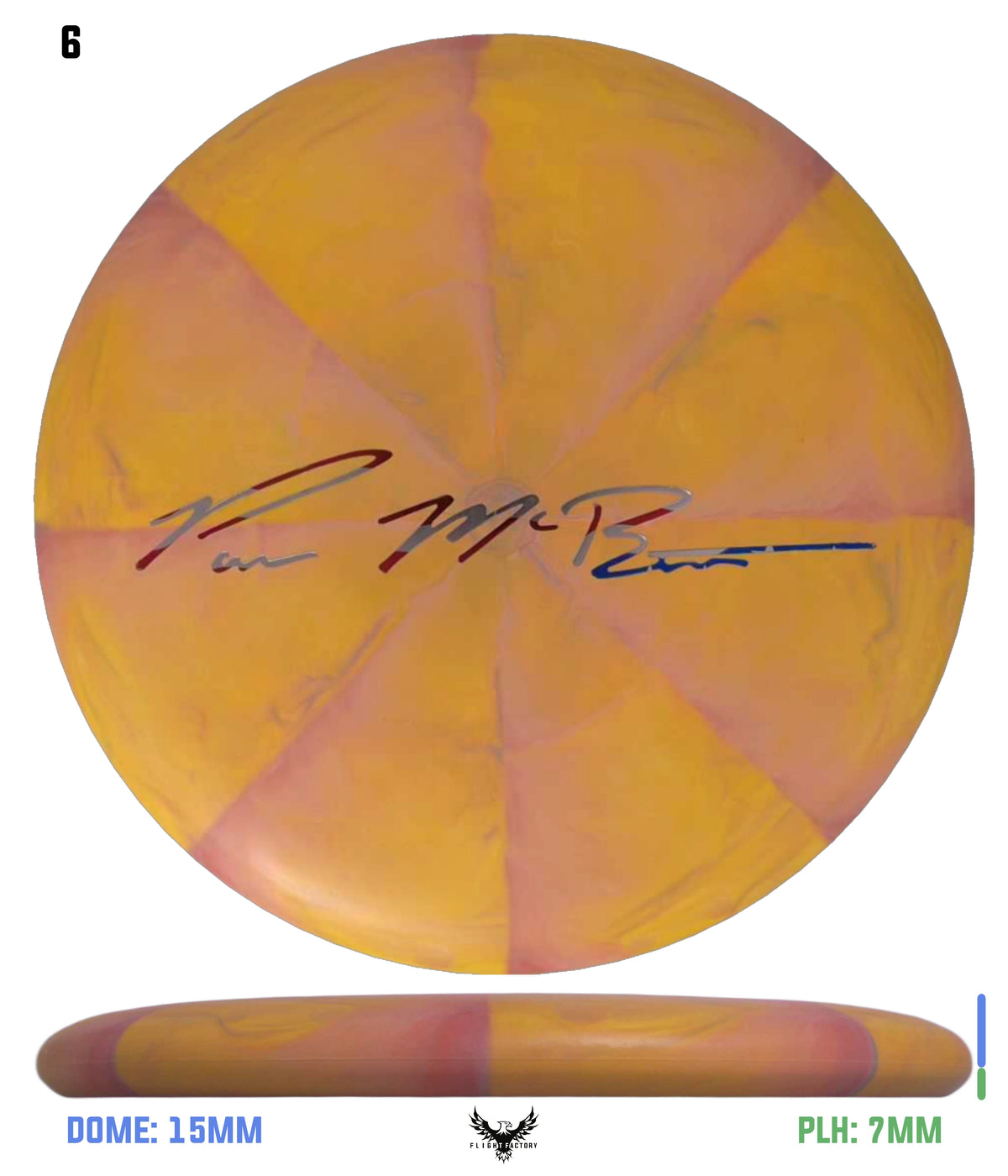 Discraft Paul Mcbeth CT Swirl Luna
