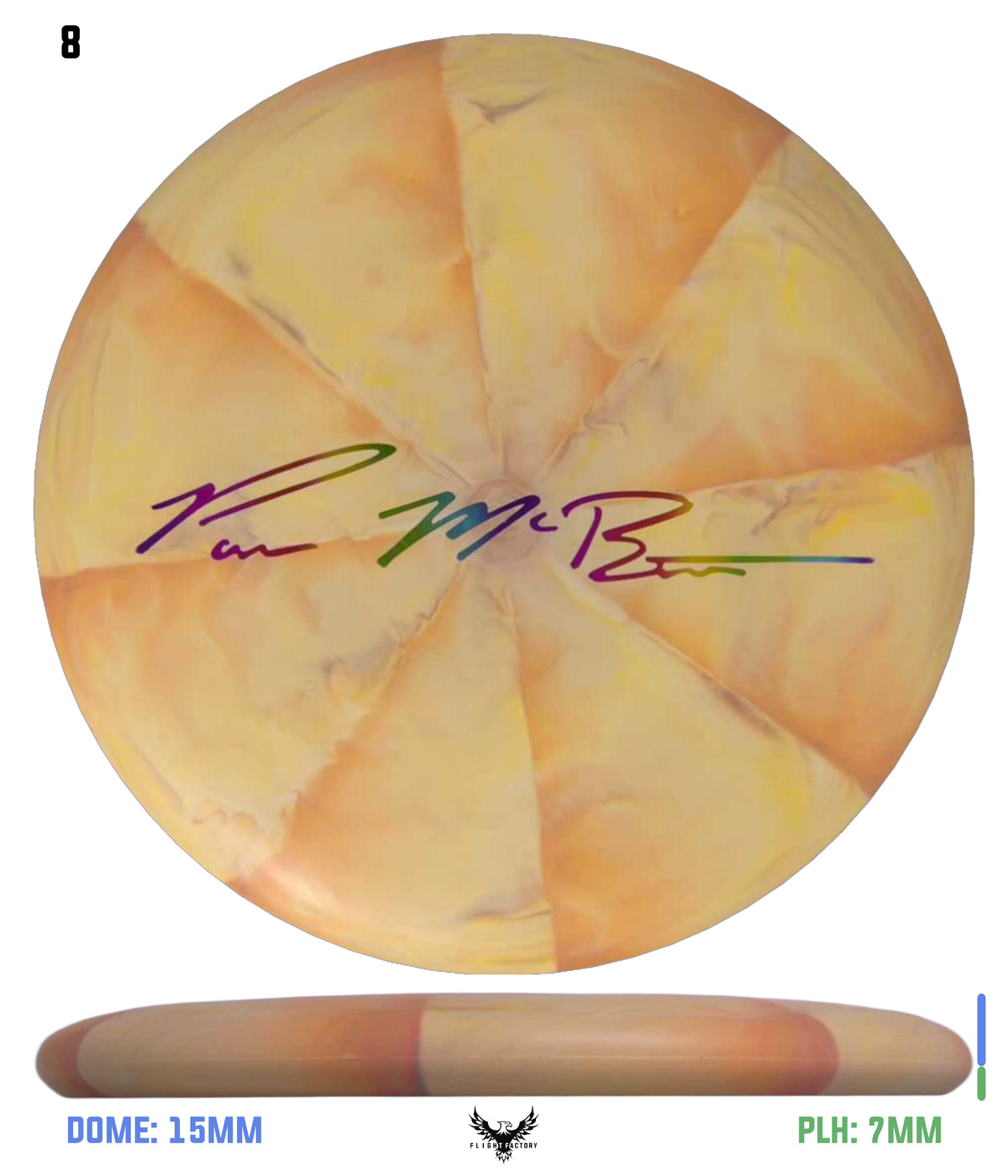 Discraft Paul Mcbeth CT Swirl Luna