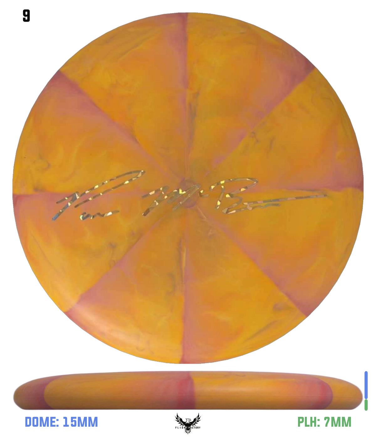 Discraft Paul Mcbeth CT Swirl Luna