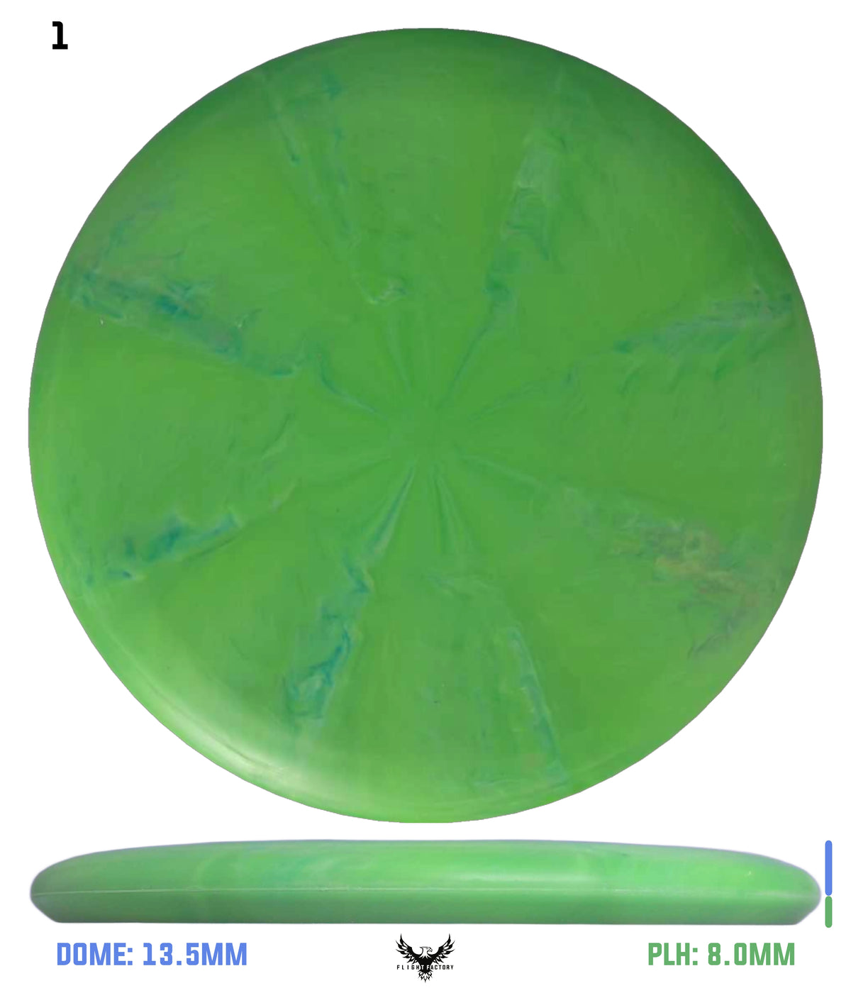 Discraft Paul Mcbeth Soft Swirl Bottom Stamp Luna - Ledgestone 2023 (Pre-Season)
