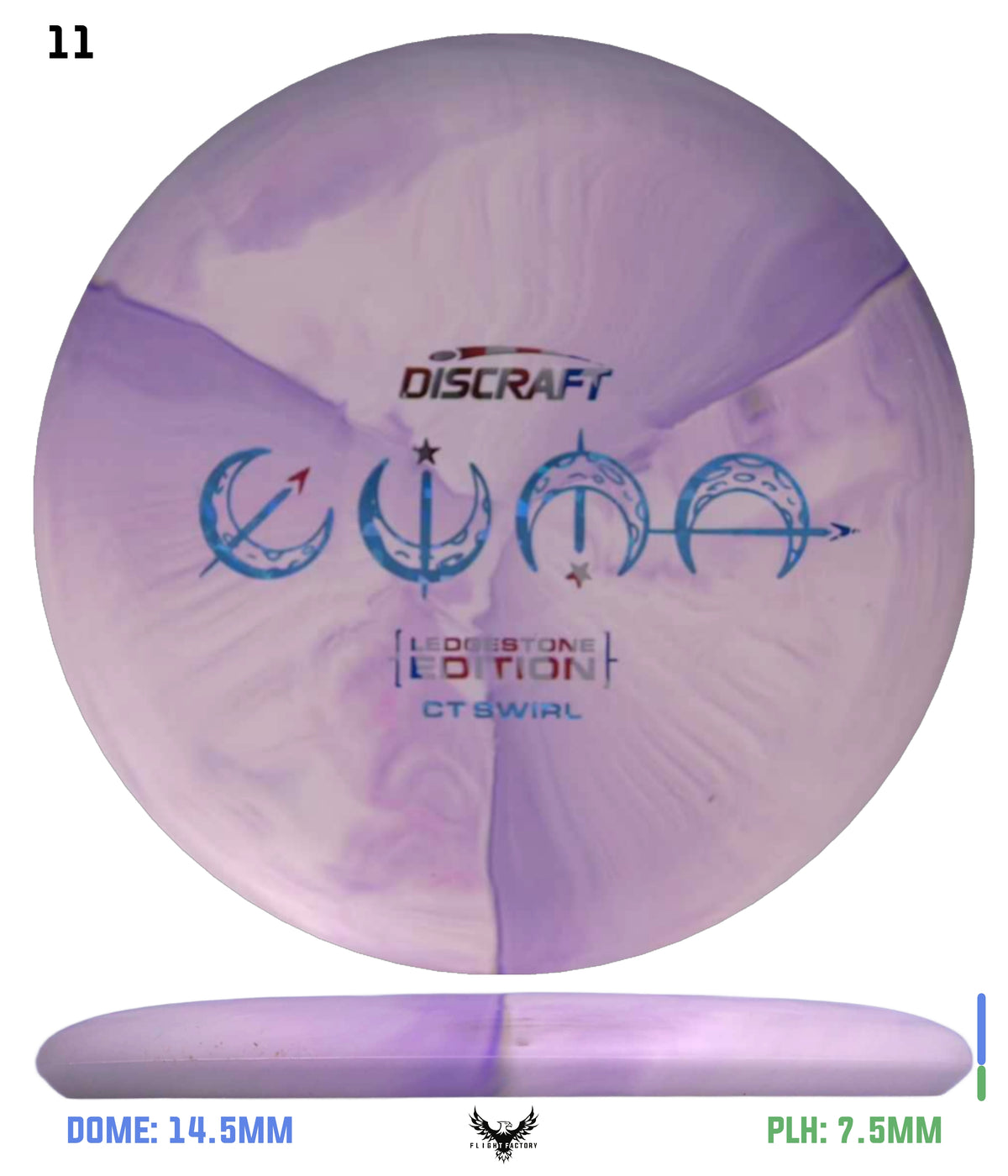 Discraft Paul Mcbeth CT Swirl Luna - Ledgestone Season 3 (2025)