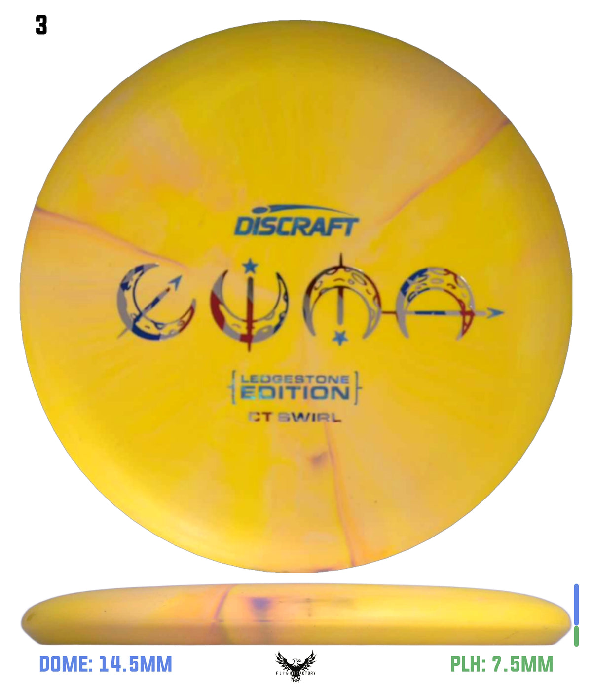 Discraft Paul Mcbeth CT Swirl Luna - Ledgestone Season 3 (2025)
