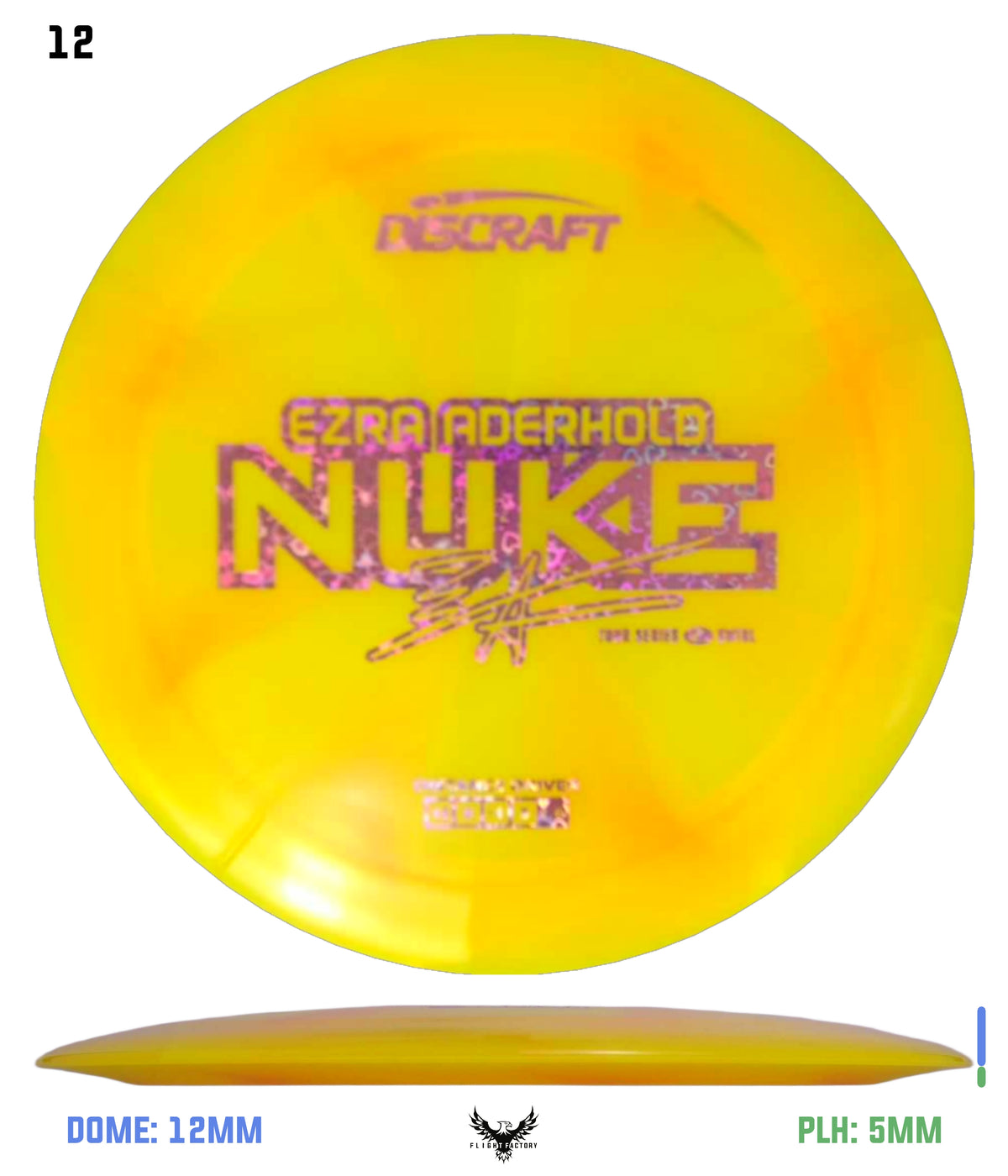 Discraft Ezra Aderhold 2025 Tour Series Z Swirl Nuke
