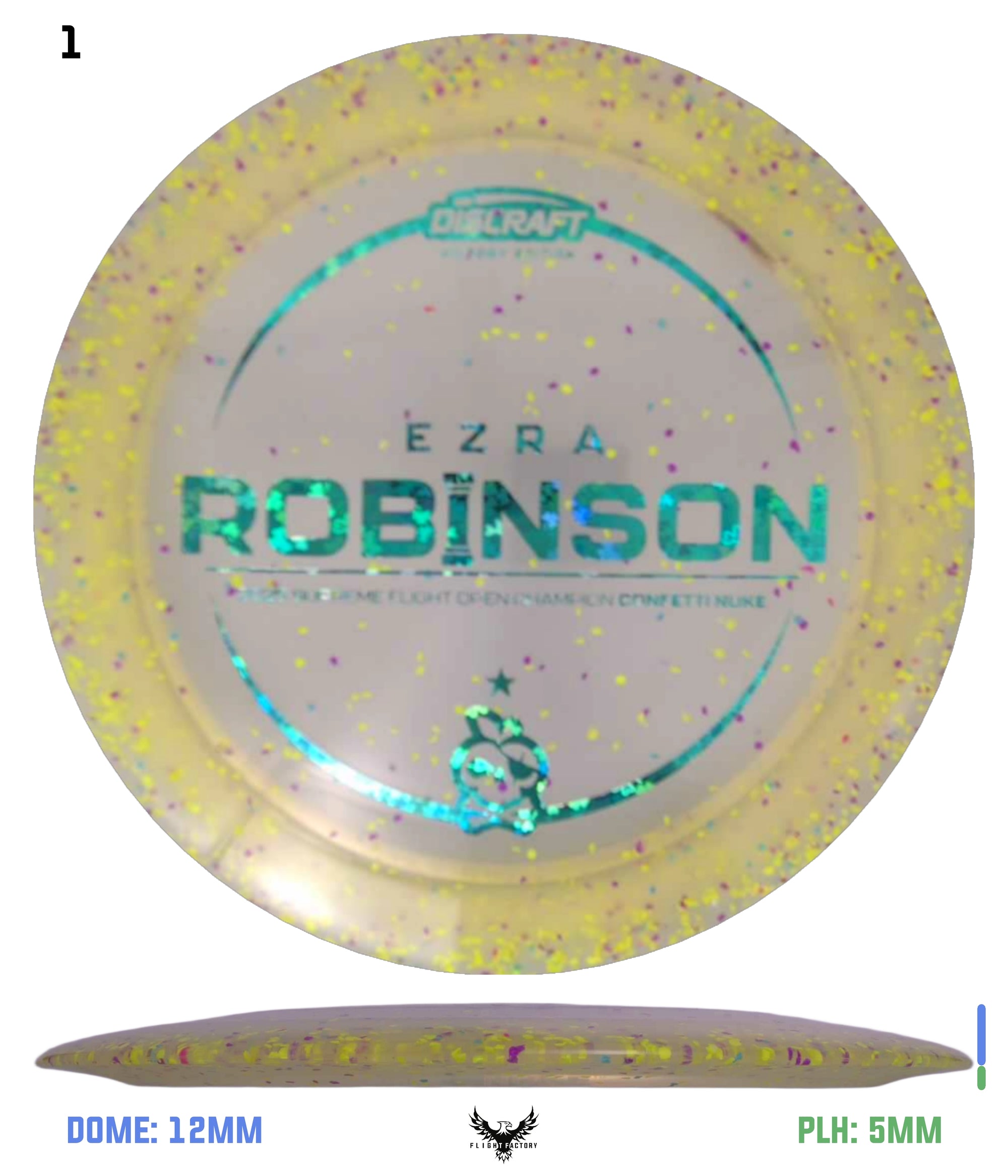 Discraft Z Confetti Nuke - Ezra Robinson Supreme Flight Open Victory Series