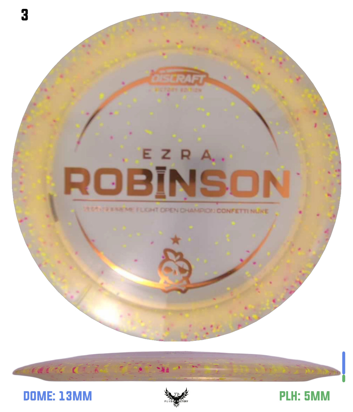 Discraft Z Confetti Nuke - Ezra Robinson Supreme Flight Open Victory Series