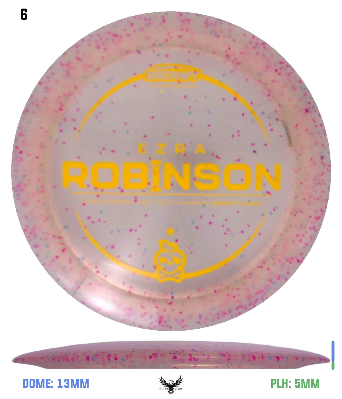 Discraft Z Confetti Nuke - Ezra Robinson Supreme Flight Open Victory Series