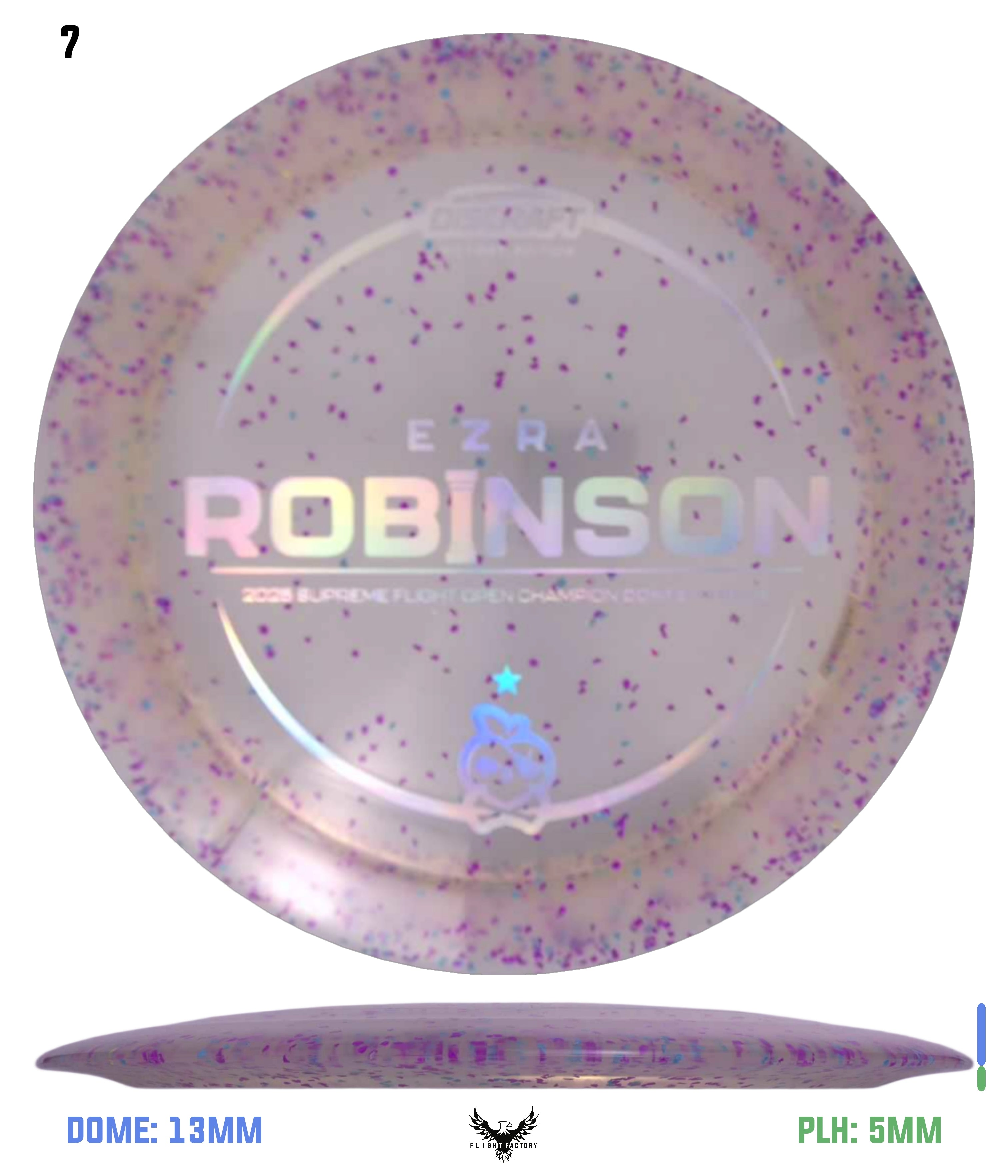 Discraft Z Confetti Nuke - Ezra Robinson Supreme Flight Open