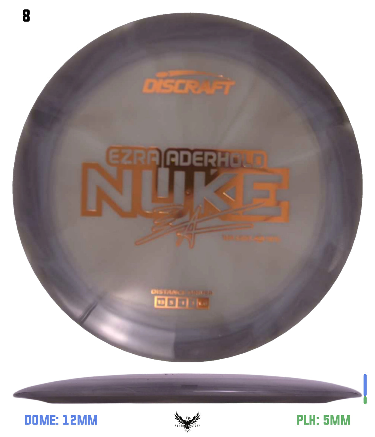 Discraft Ezra Aderhold 2025 Tour Series Z Swirl Nuke