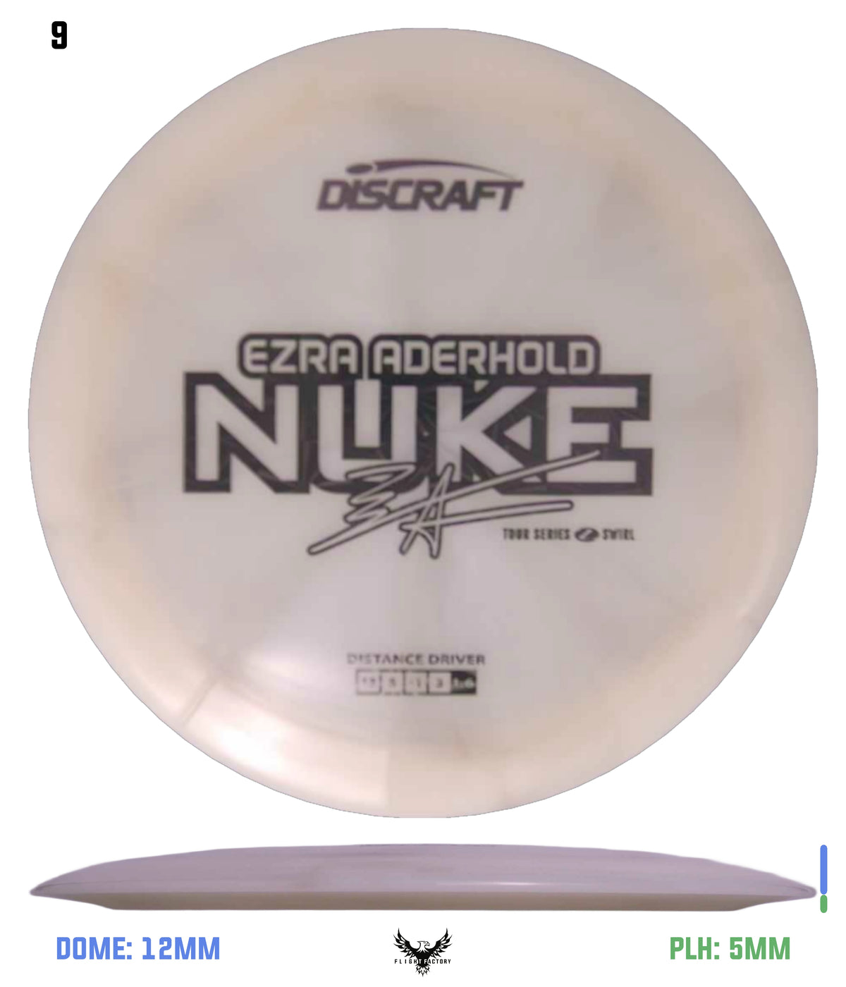 Discraft Ezra Aderhold 2025 Tour Series Z Swirl Nuke