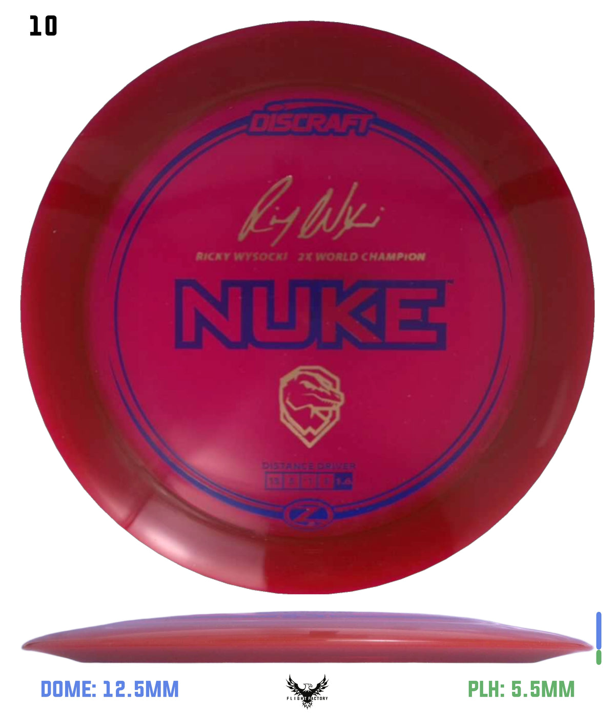 Discraft Z Nuke - Ricky Wysocki Signature Series